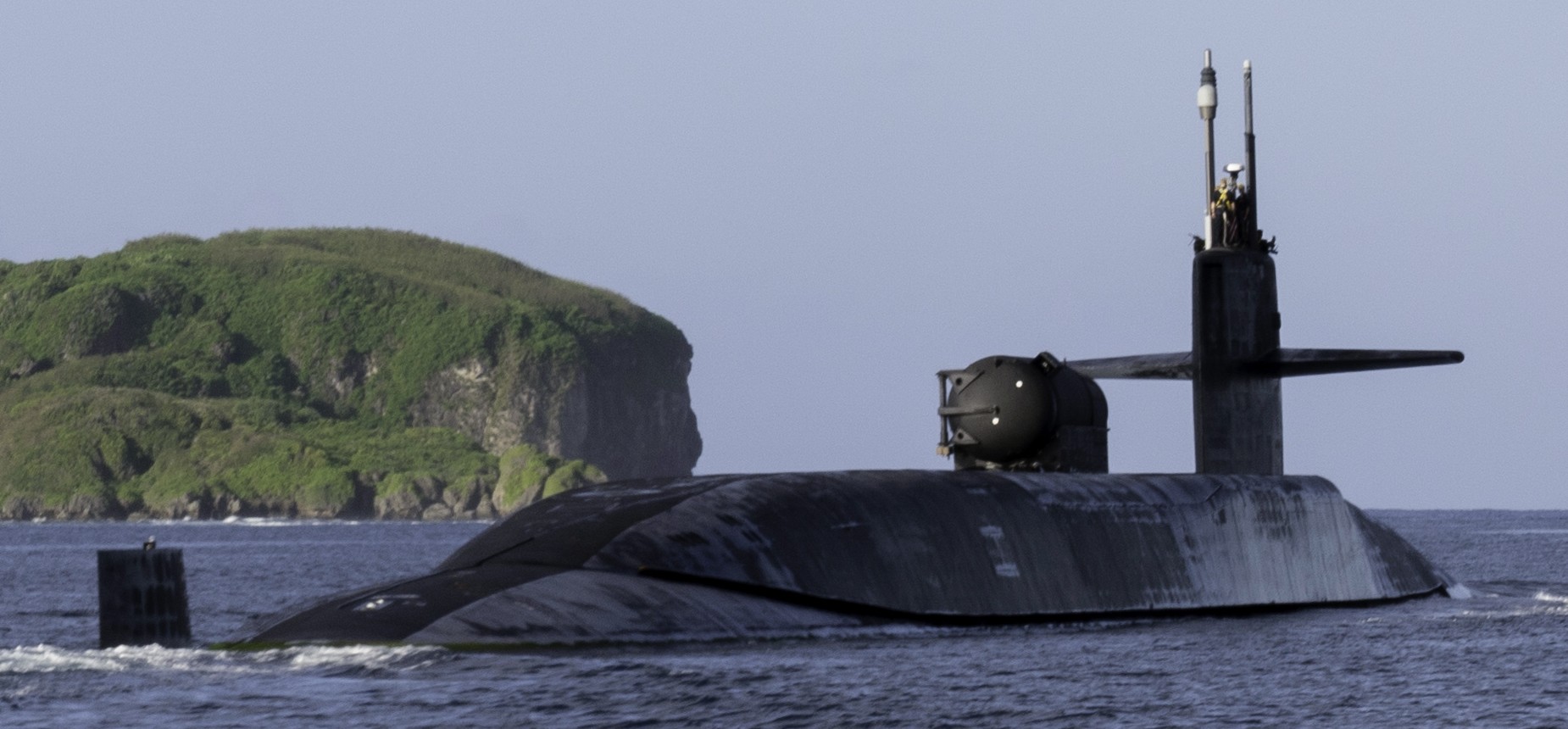 ssgn-726 uss ohio guided missile submarine us navy naval base guam 2021 123