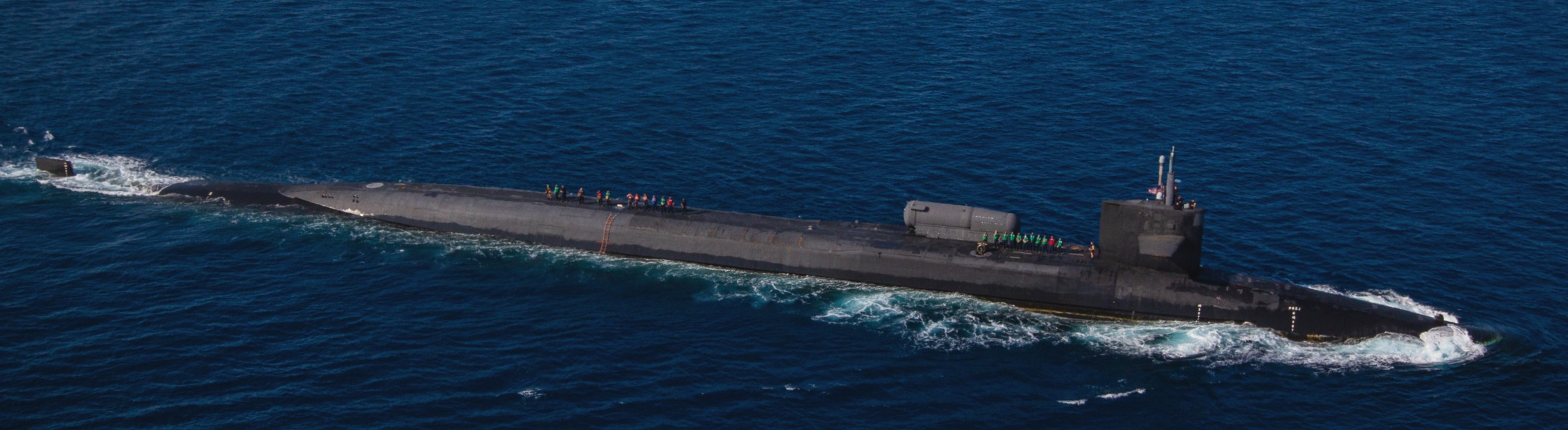 ssgn-726 uss ohio guided missile submarine us navy philippine sea 2021 125