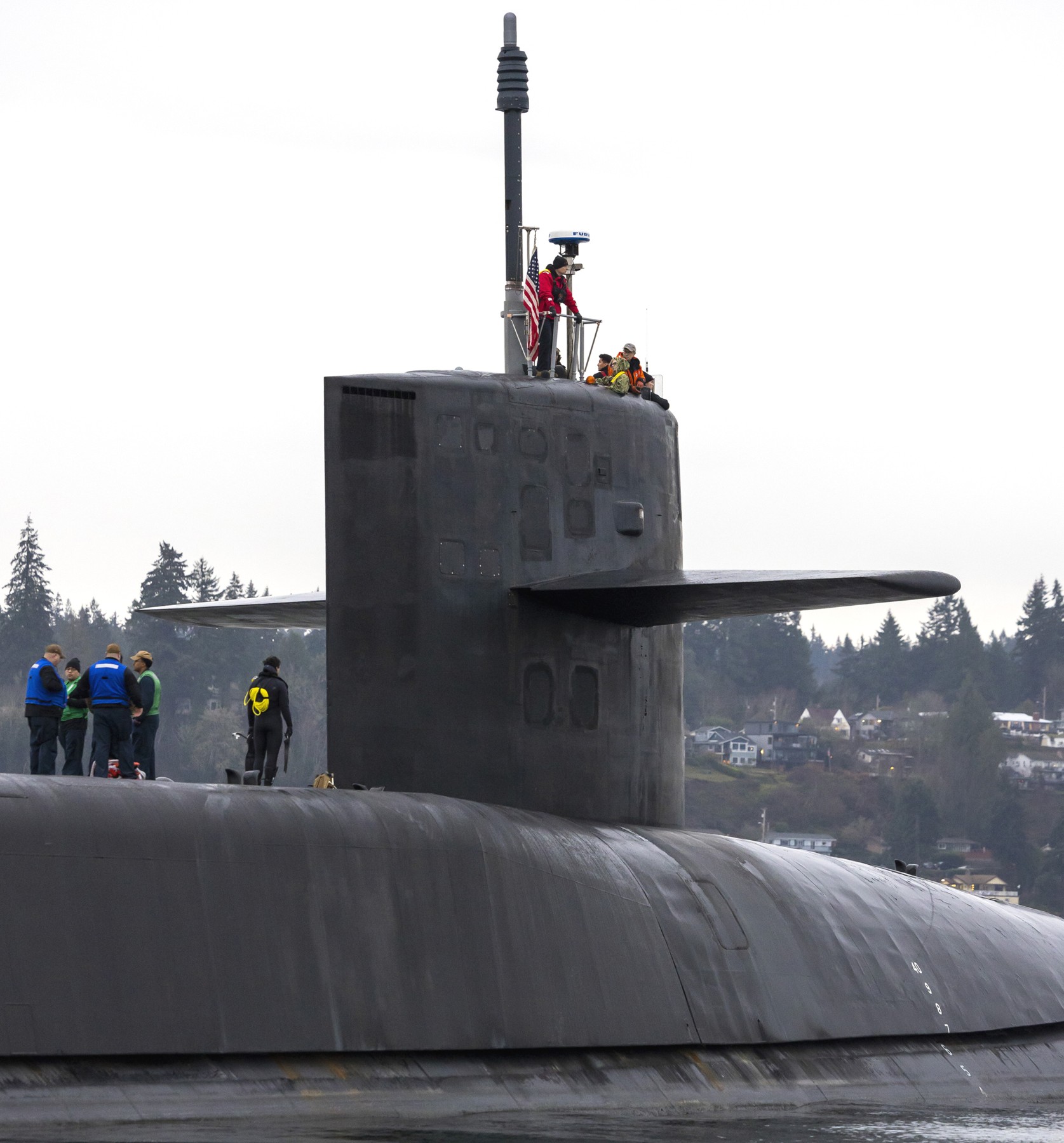 ssgn-726 uss ohio guided missile submarine departing puget sound naval shipyard 2024 140