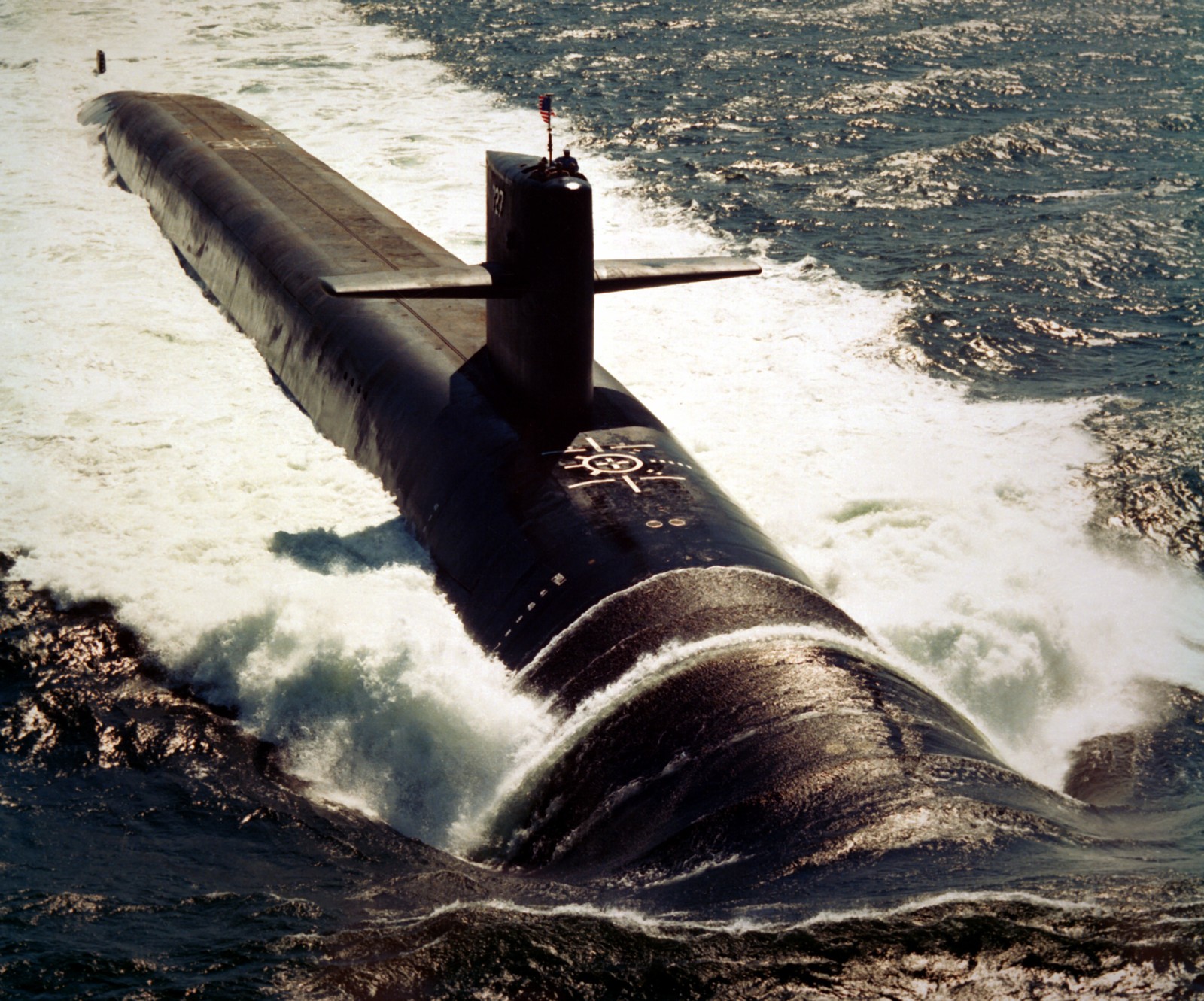 ssbn-727 uss michigan ballistic missile submarine 1983 36