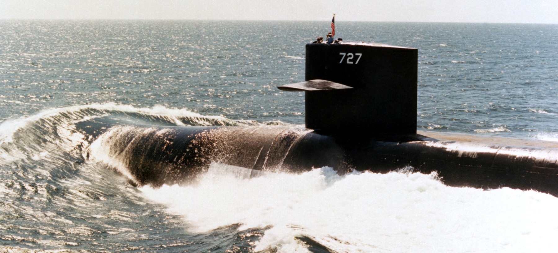 ssbn-727 uss michigan ohio class ballistic missile submarine 1983 41