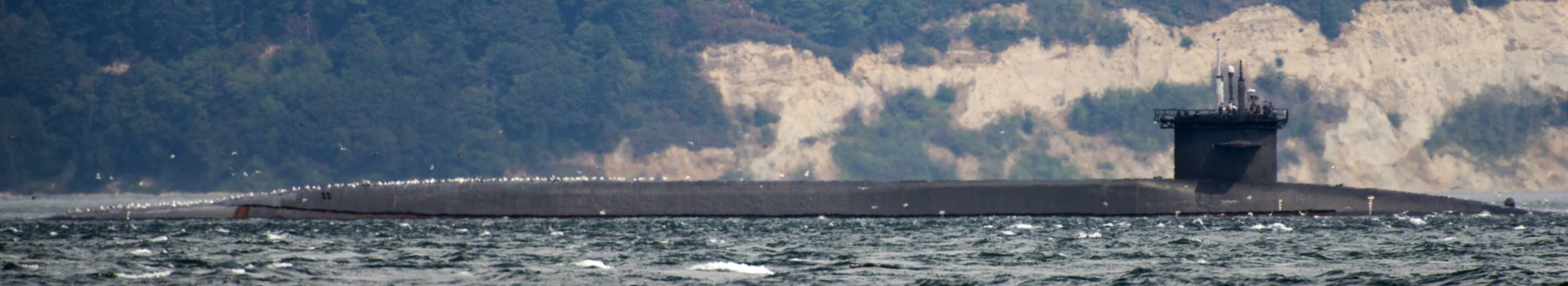 ssgn-727 uss michigan guided missile submarine ohio class us navy 2015