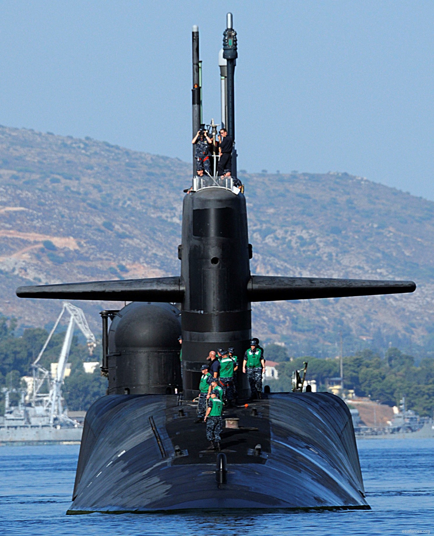 ssgn-729 uss georgia guided missile submarine 2009 25 souda bay