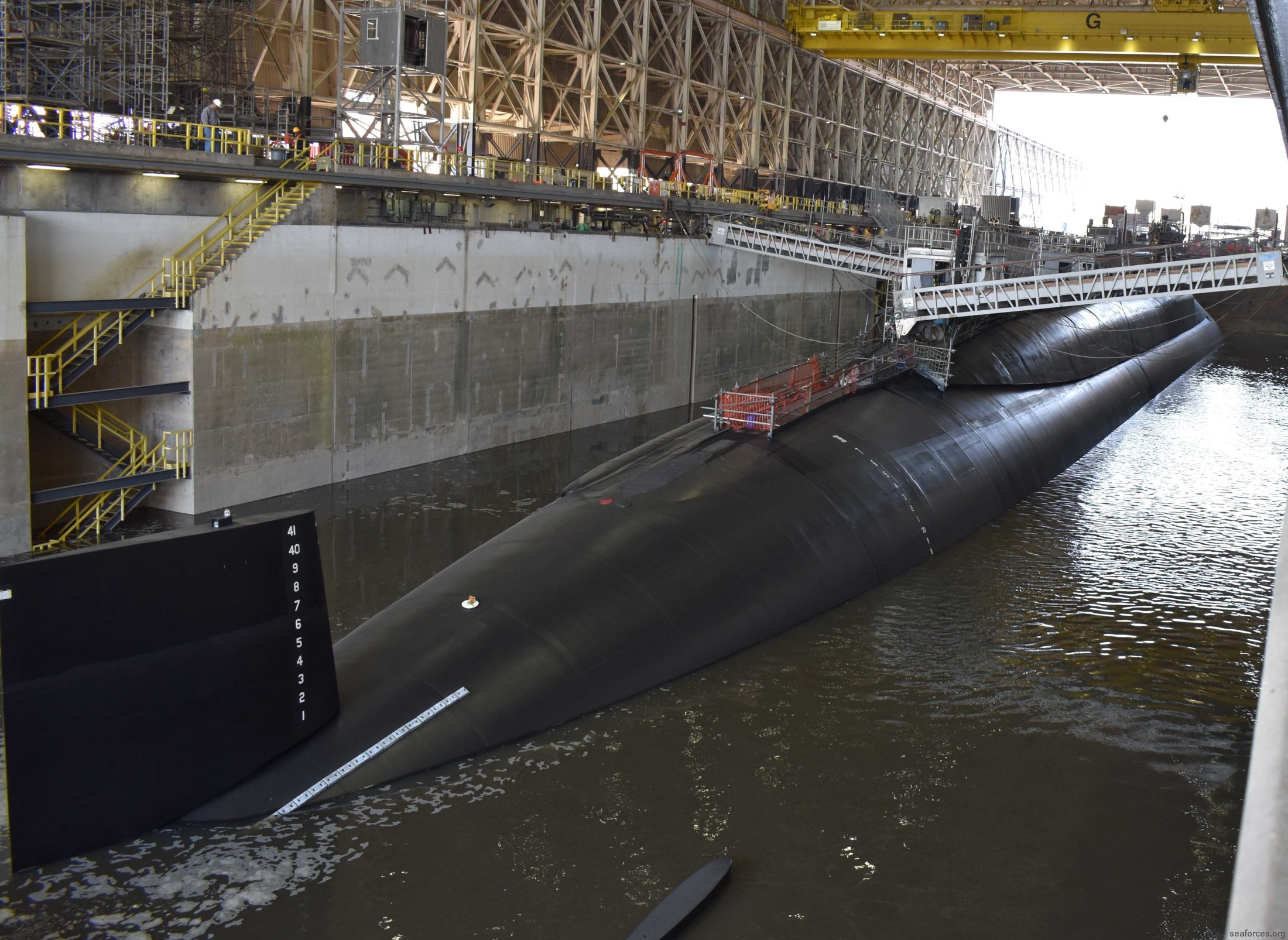 ssgn-729 uss georgia ohio class guided missile submarine base kings bay 65