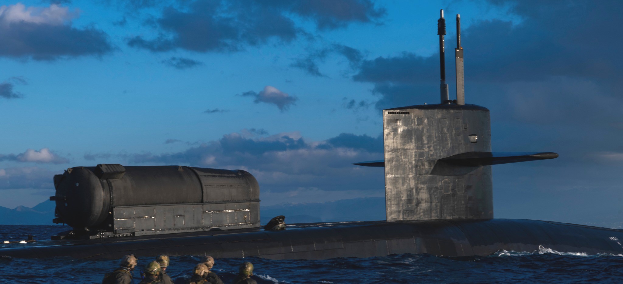 ssgn-729 uss georgia guided missile submarine ohio class us navy 91