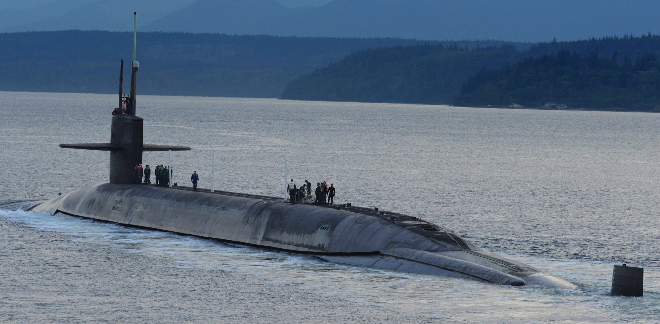 ssbn-730 uss henry m. jackson ohio class ballistic missile submarine 2015 13 puget sound