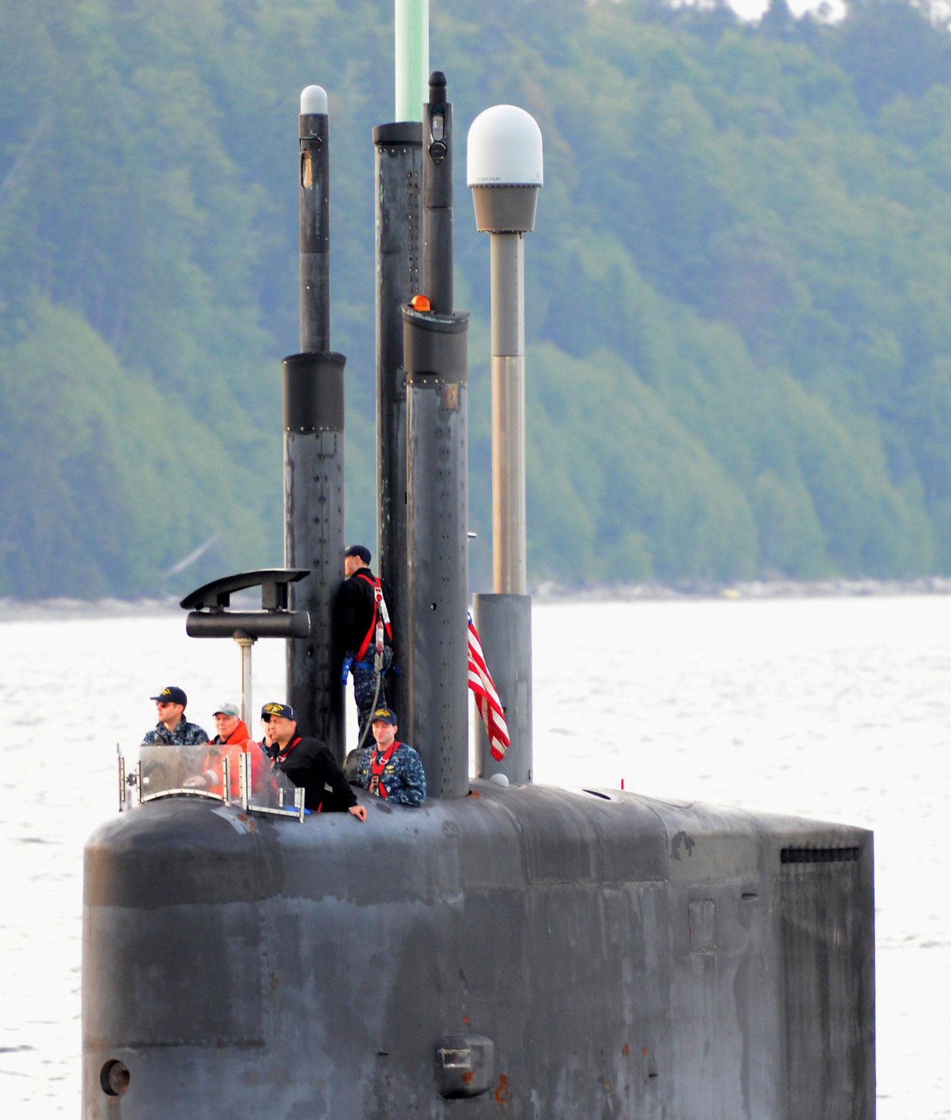ssbn-730 uss henry m. jackson ohio class ballistic missile submarine 2015 14 puget sound