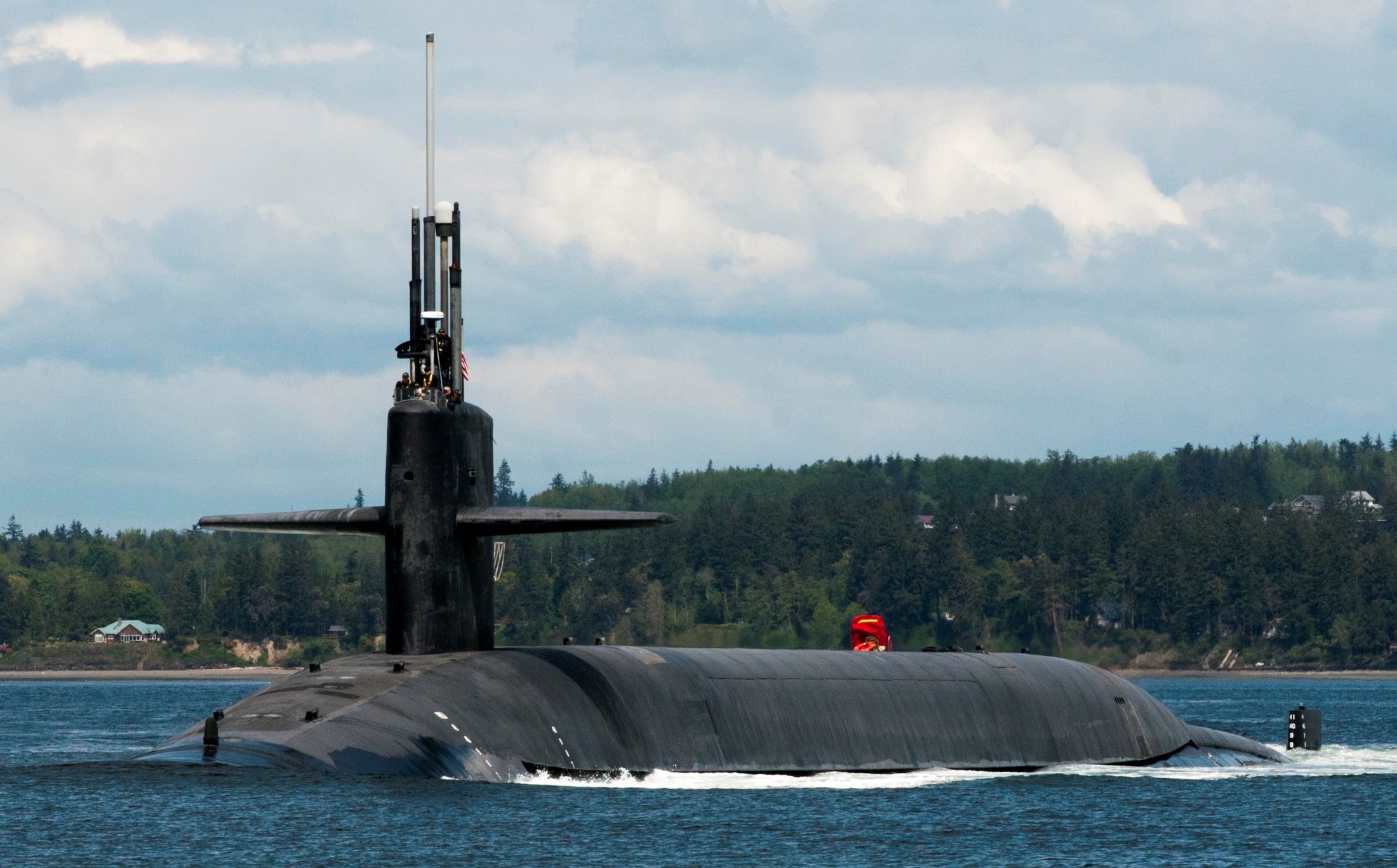 ssbn-731 uss alabama ohio class ballistic missile submarine geneeral dynamics electric boat groton