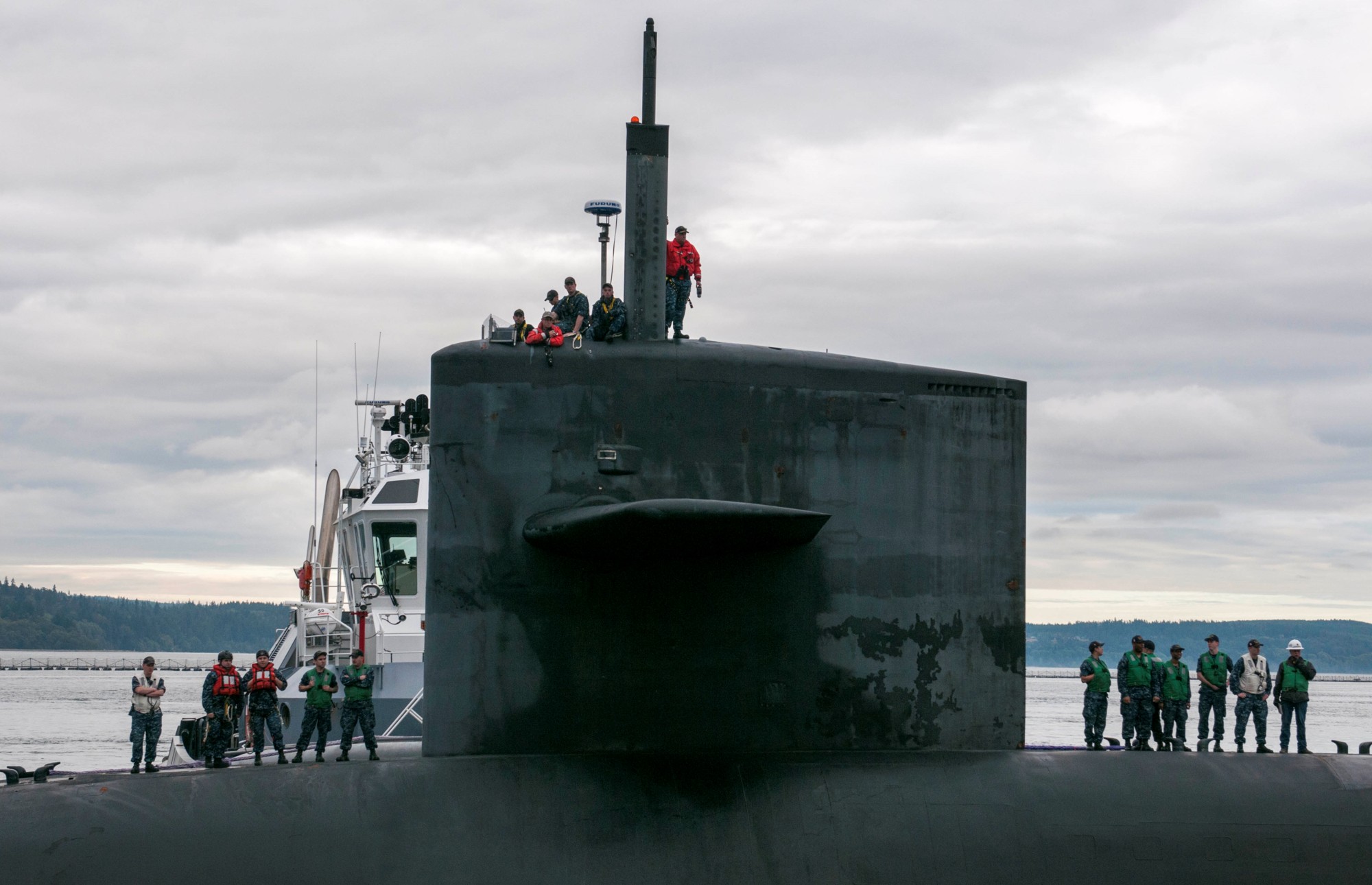 ssbn-731 uss alabama ohio class ballistic missile submarine 2016 06 naval base kitsap bangor washington