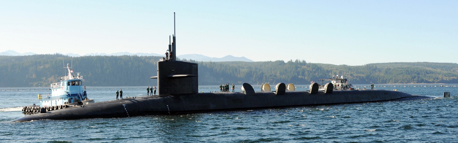 ssbn-731 uss alabama ohio class ballistic missile submarine 2010 22 naval base kitsap bangor bremerton washington