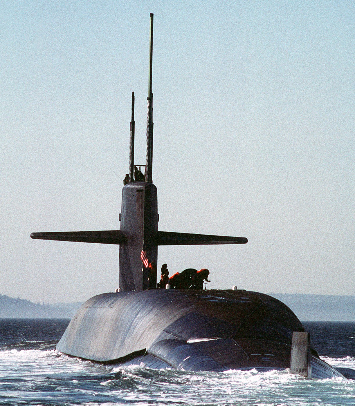 ssbn-731 uss alabama ohio class ballistic missile submarine 1988 36 naval submarine base bangor bremerton washington
