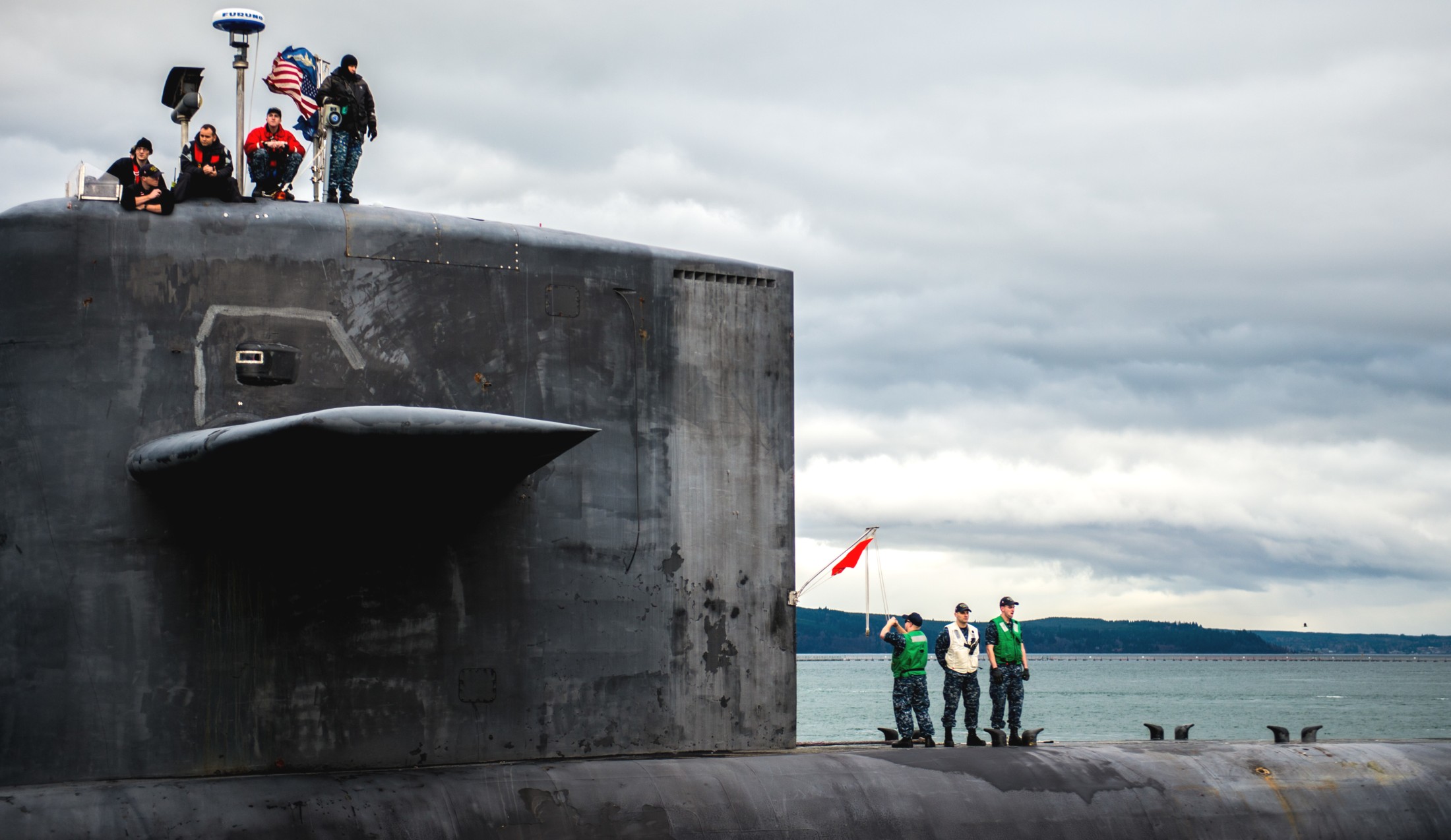 ssbn-731 uss alabama ballistic missile submarine returning kitsap bremerton 2018 47