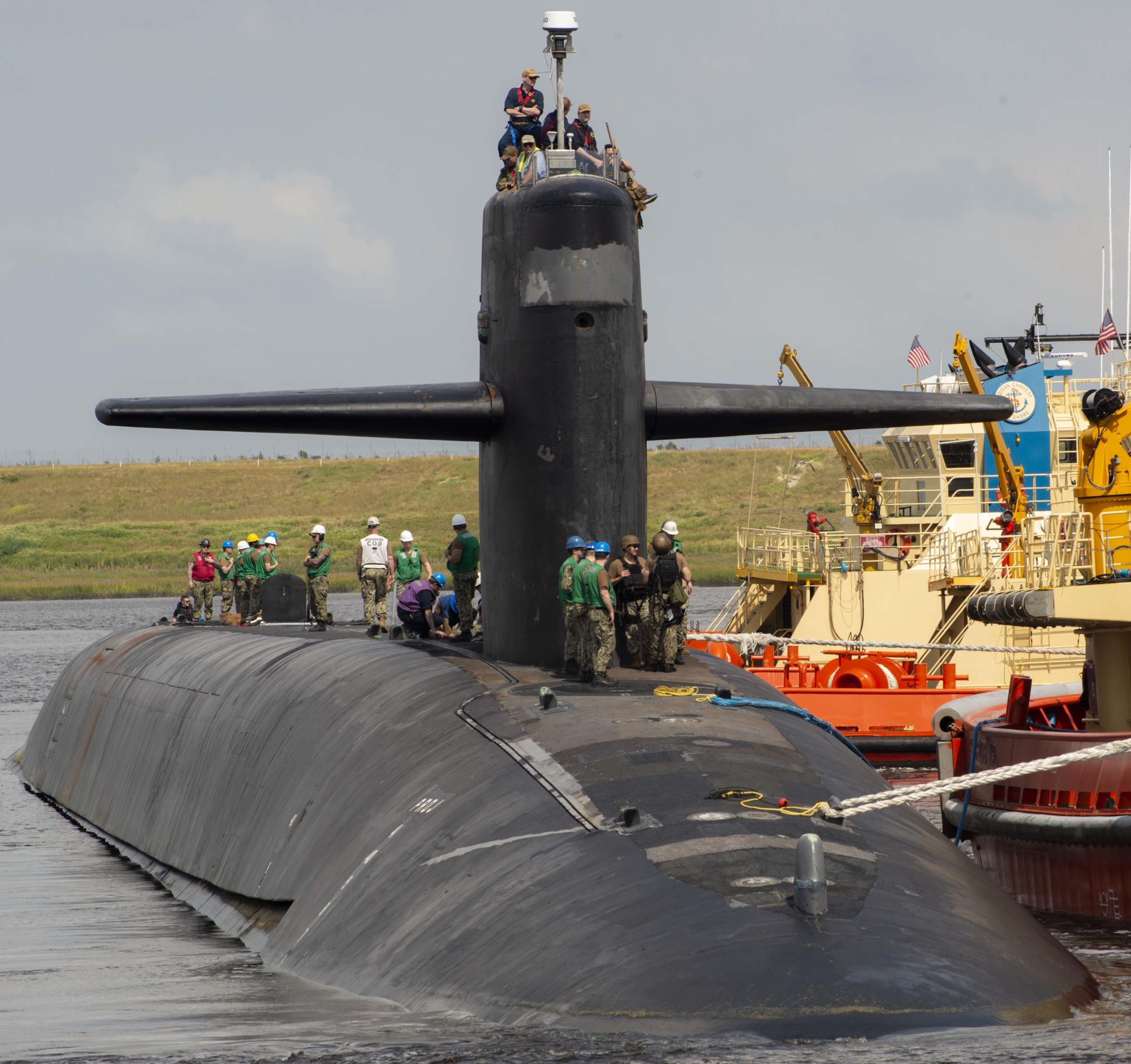 ssbn-732 uss alaska ballistic missile submarine base kings bay georgia 2021 62