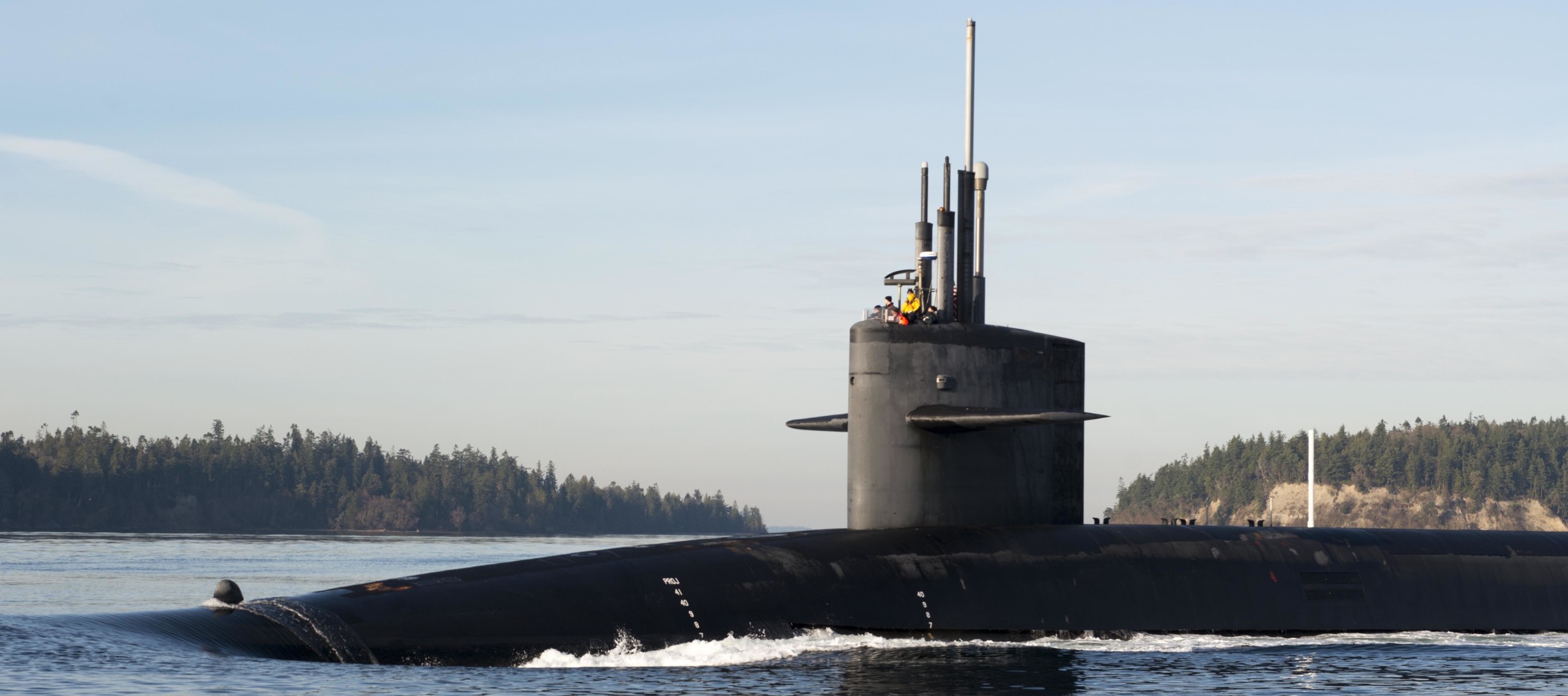 ssbn-733 uss nevada ballistic missile submarine ohio class returning kitsap 2017 38