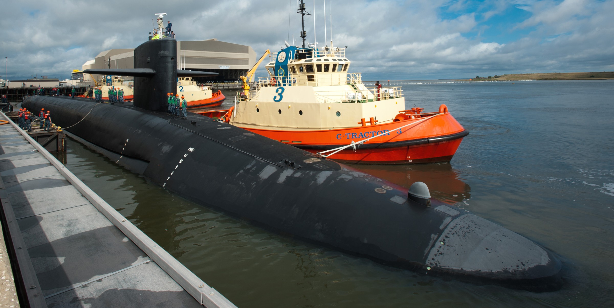 ssbn-734 uss tennessee ballistic missile submarine ohio class us navy 2011 12
