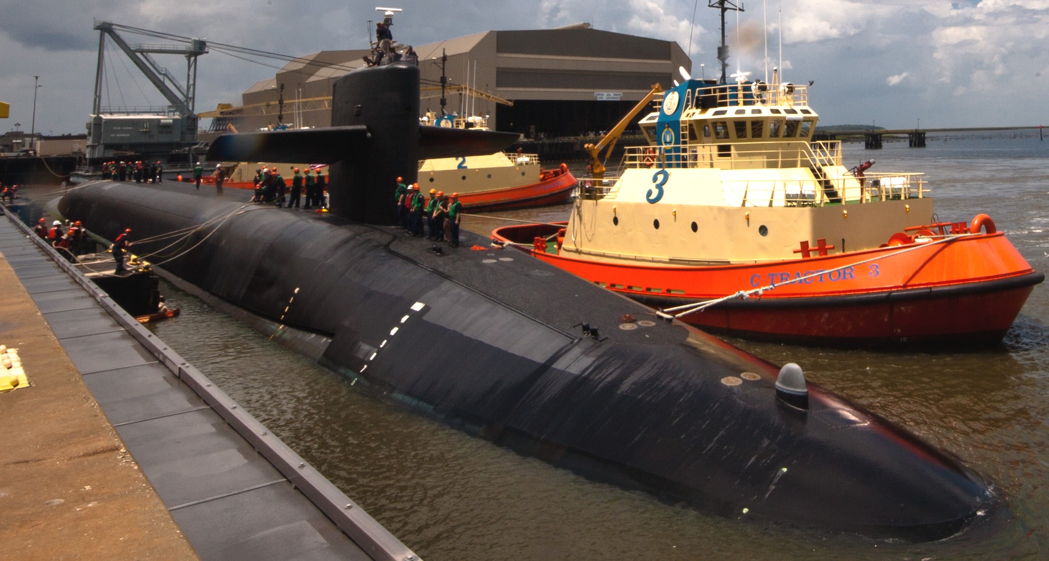 ssbn-734 uss tennessee ballistic missile submarine ohio class us navy 16