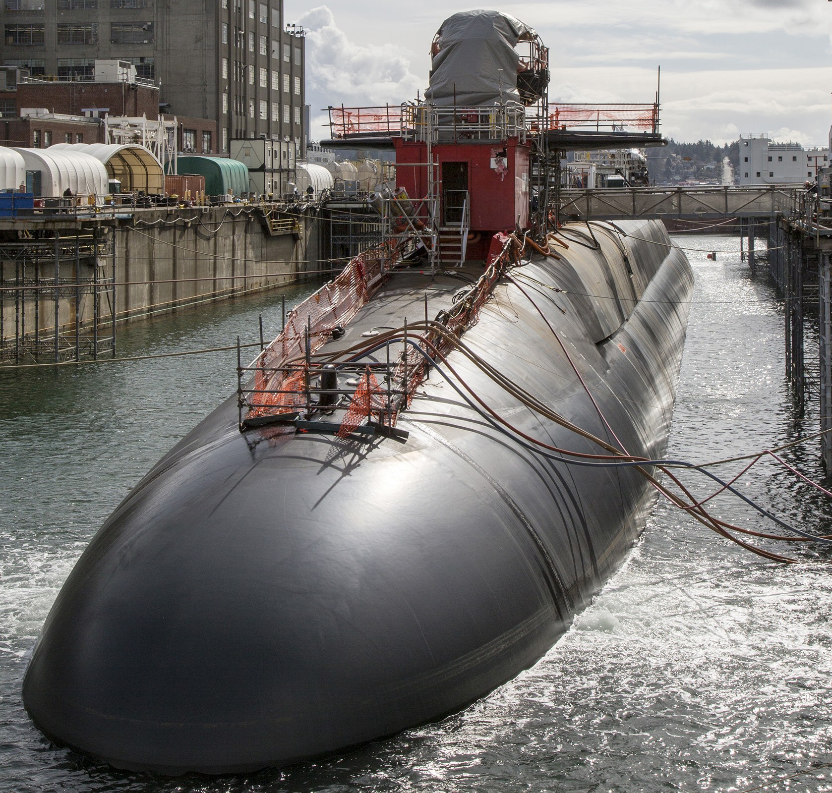 ssbn-739 uss nebraska dry-dock puget sound naval shipyard intermediate maintenance facility 2016 19