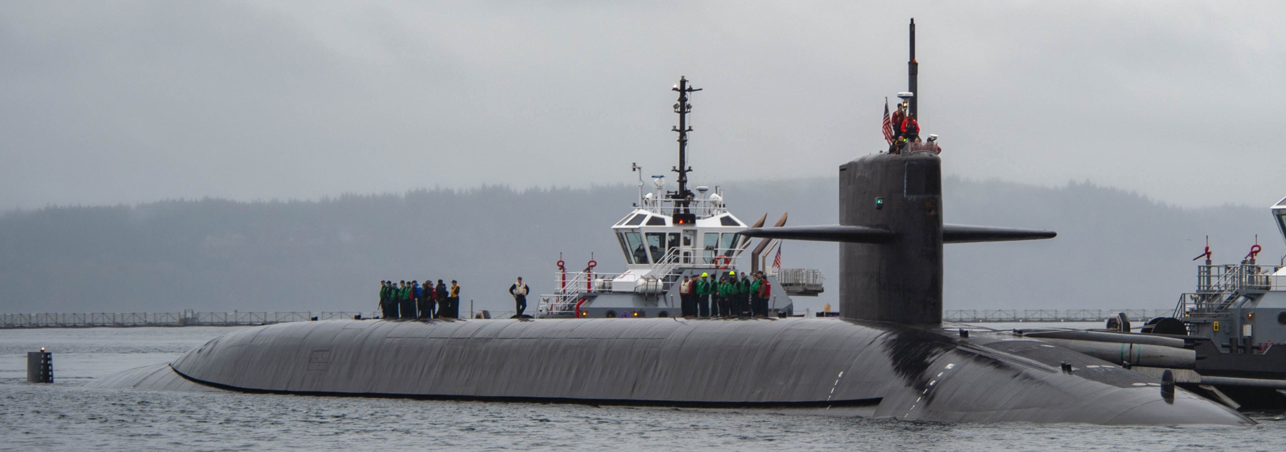 ssbn-739 uss nebraska ballistic missile submarine naval base kitsap 2025 54