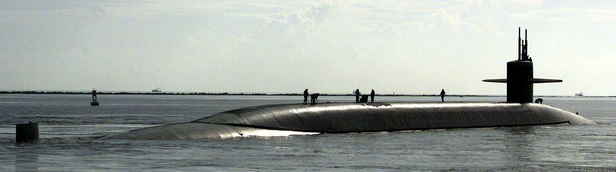 ssbn-740 uss rhode island ballistic missile submarine ohio class us navy 1996 07
