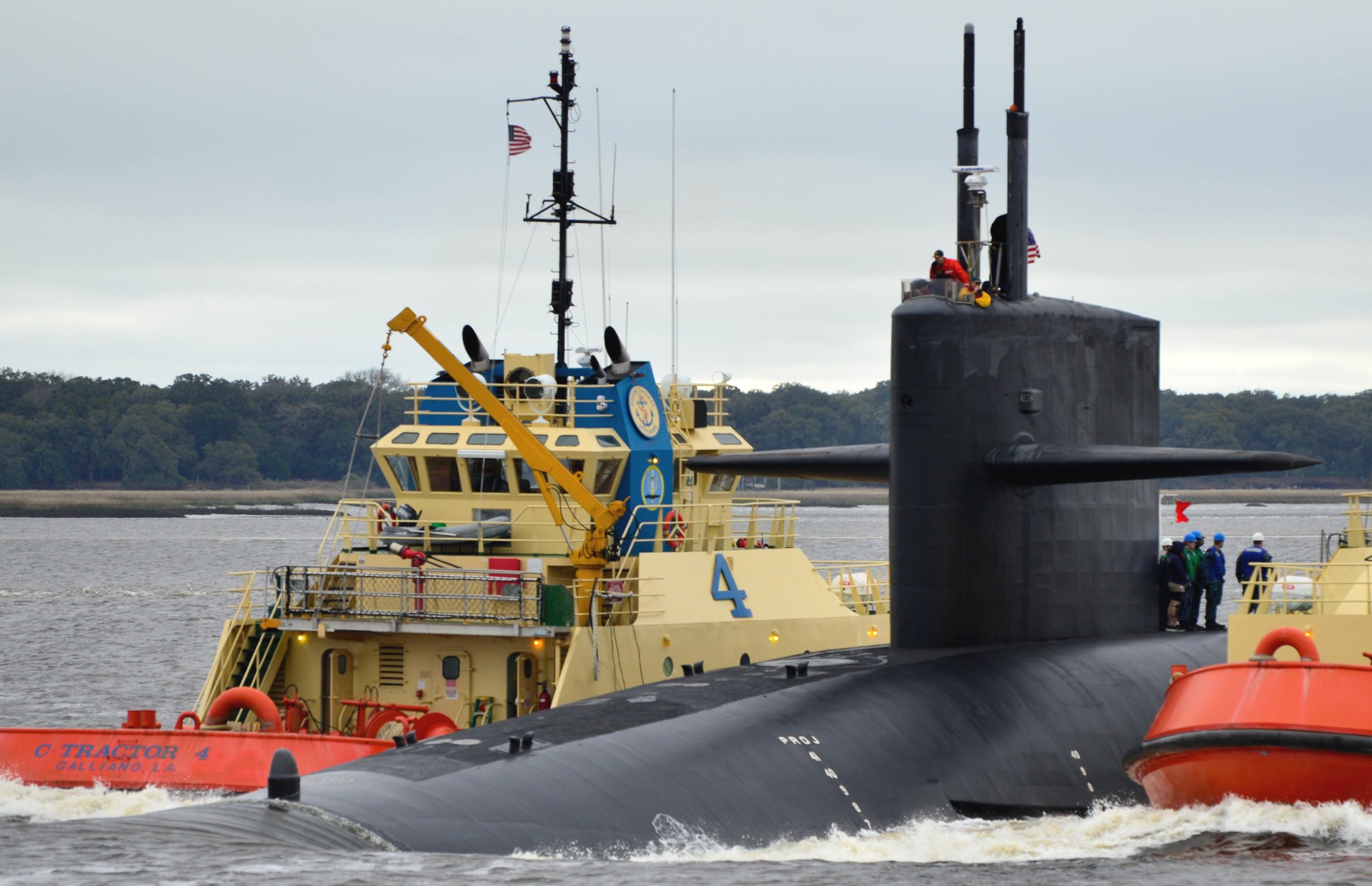 ssbn-740 uss rhode island ballistic missile submarine base kings bay georgia 2015 23