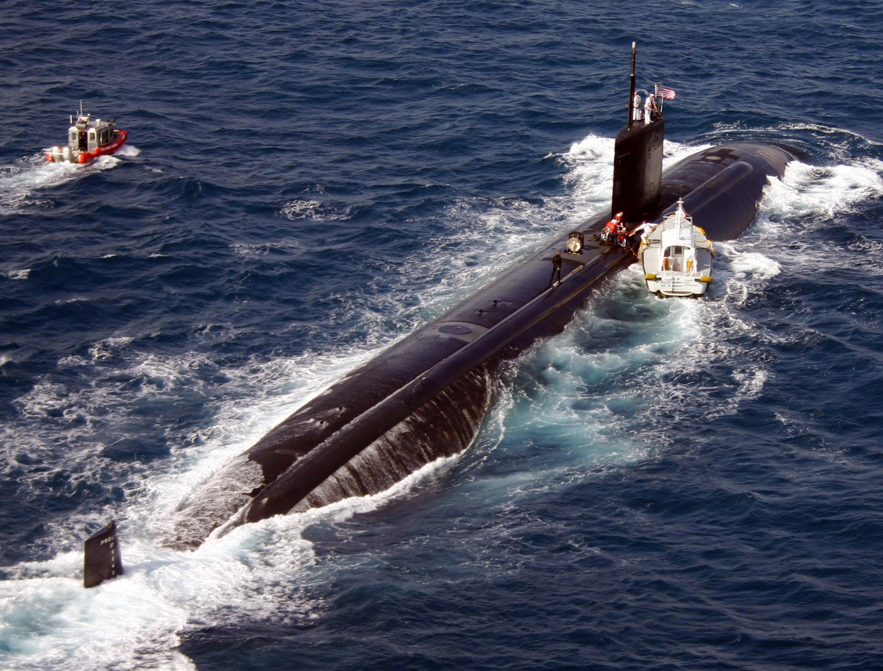 los angeles class attack submarine flight 3 688i improved