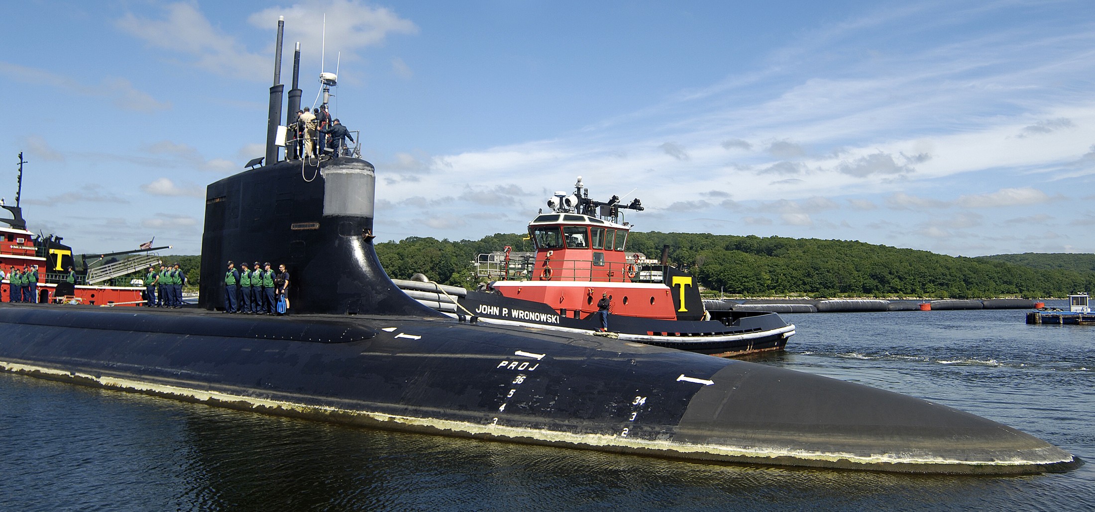 ssn-21 uss seawolf attack submarine us navy naval submarine base new london groton connecticut 07