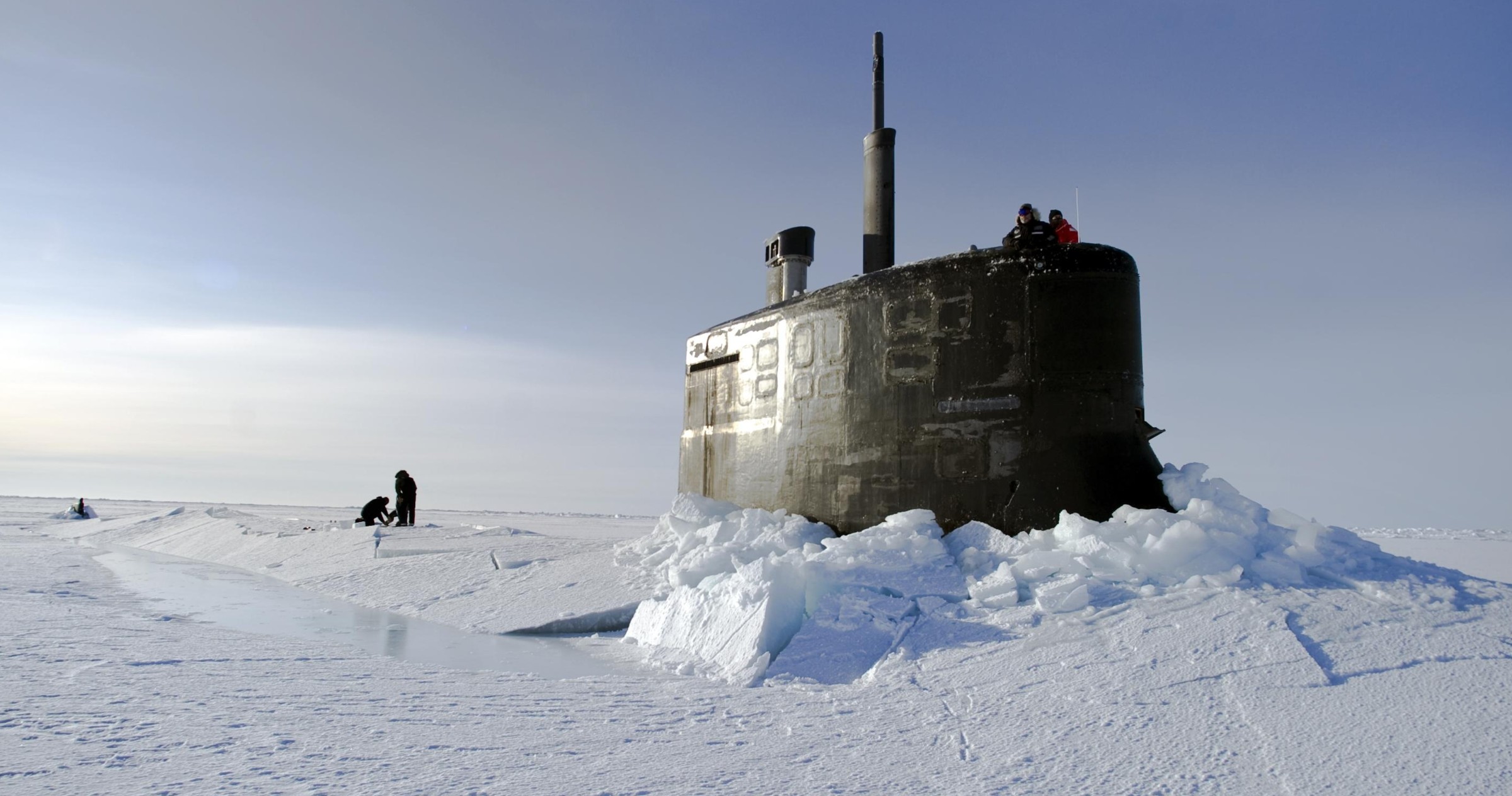 ssn-22 uss connecticut seawolf class attack submarine us navy exercise icex 11 arctic ocean 14 prudhoe bay alaska