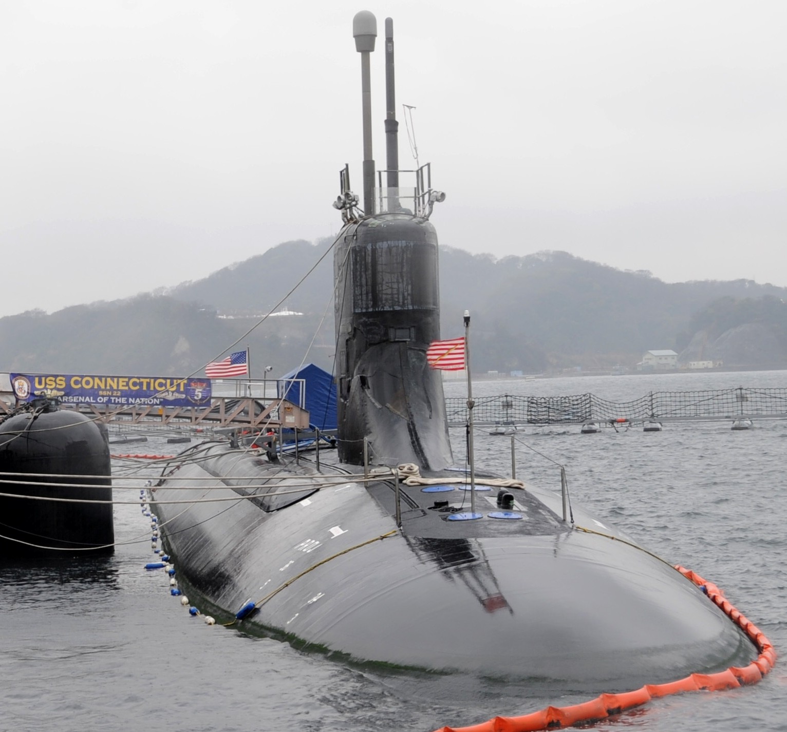 ssn-22 uss connecticut seawolf class attack submarine us navy yokosuka japan 20