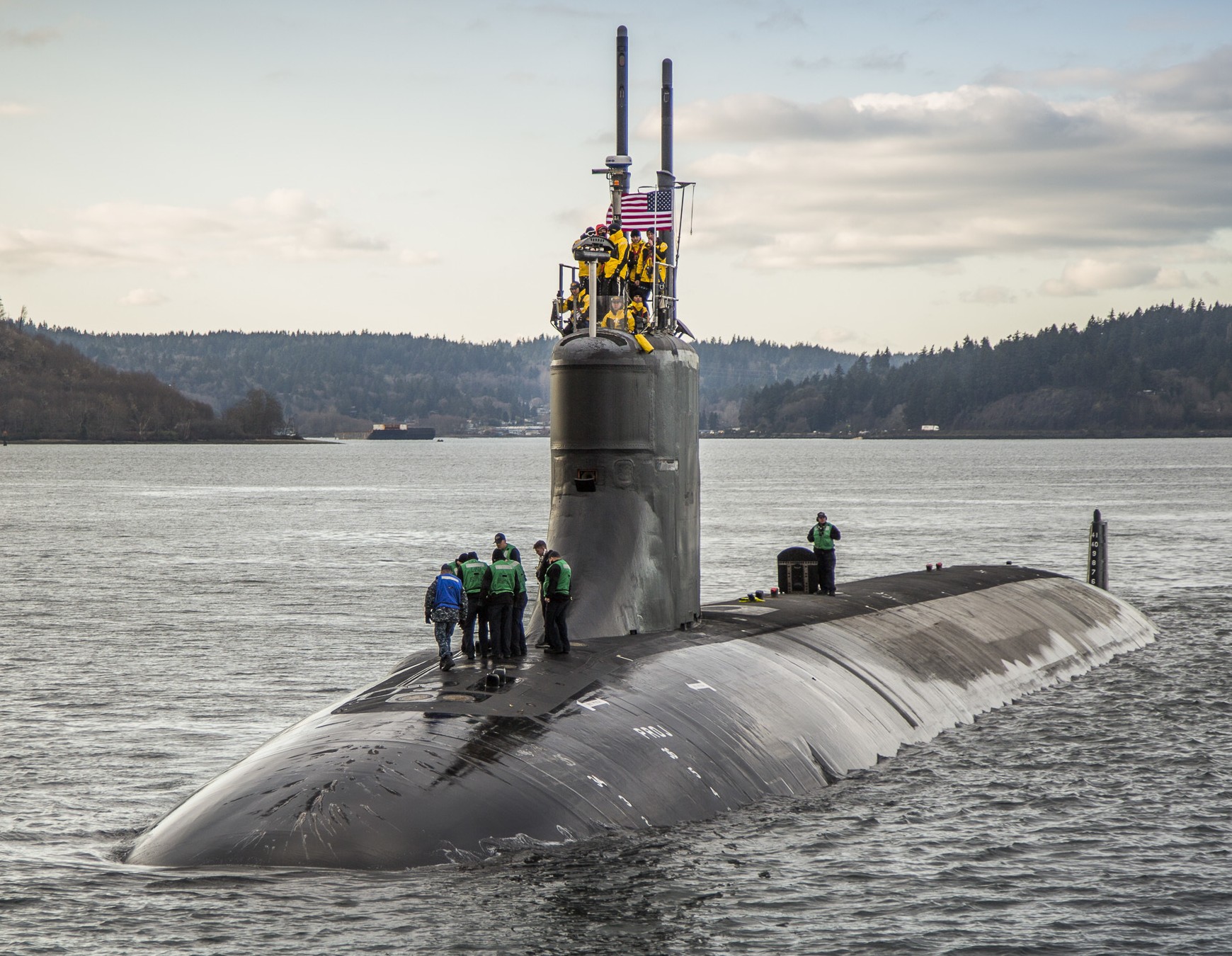 ssn-22 uss connecticut seawolf class attack submarine us navy puget sound naval shipyard bremerton washington 23