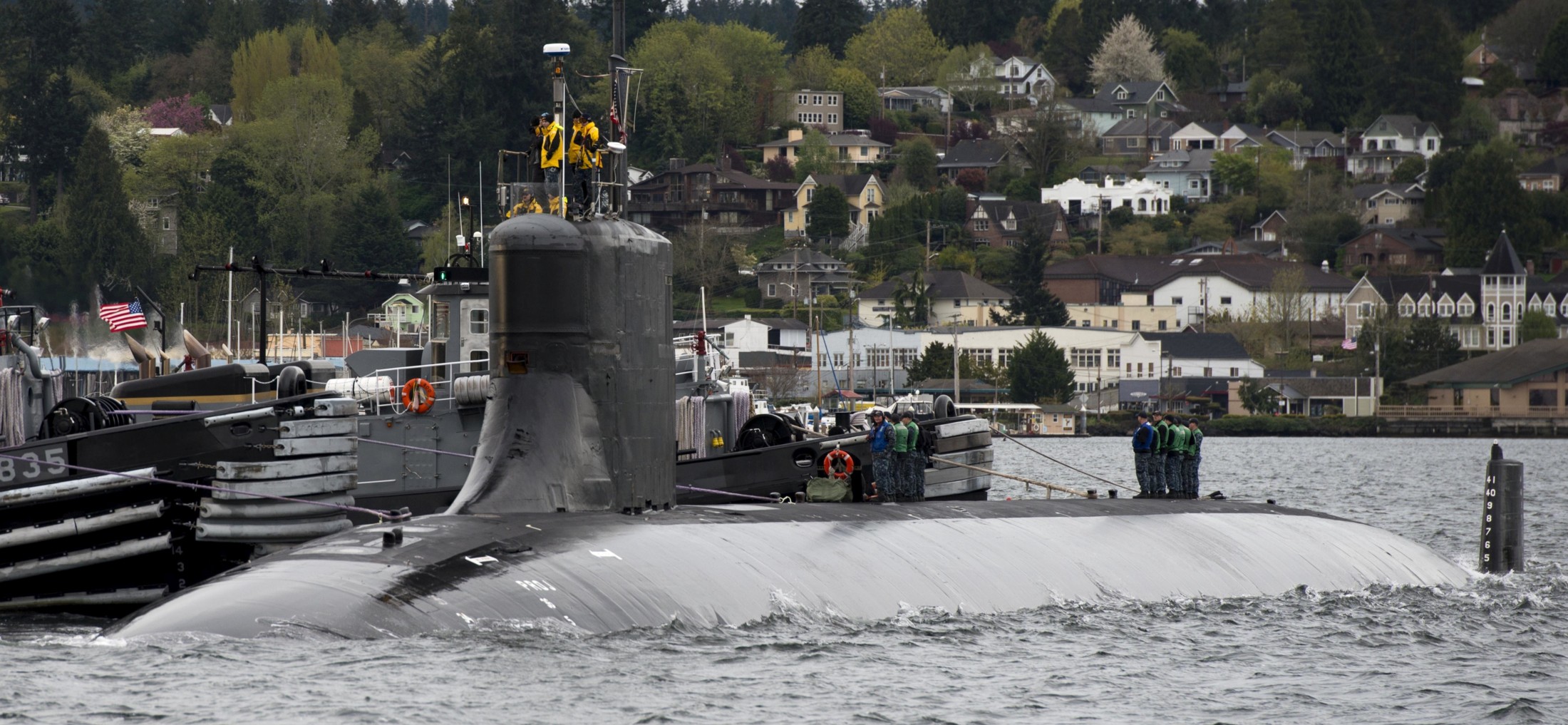 ssn-22 uss connecticut seawolf class attack submarine us navy naval base kitsap bremerton washington 31
