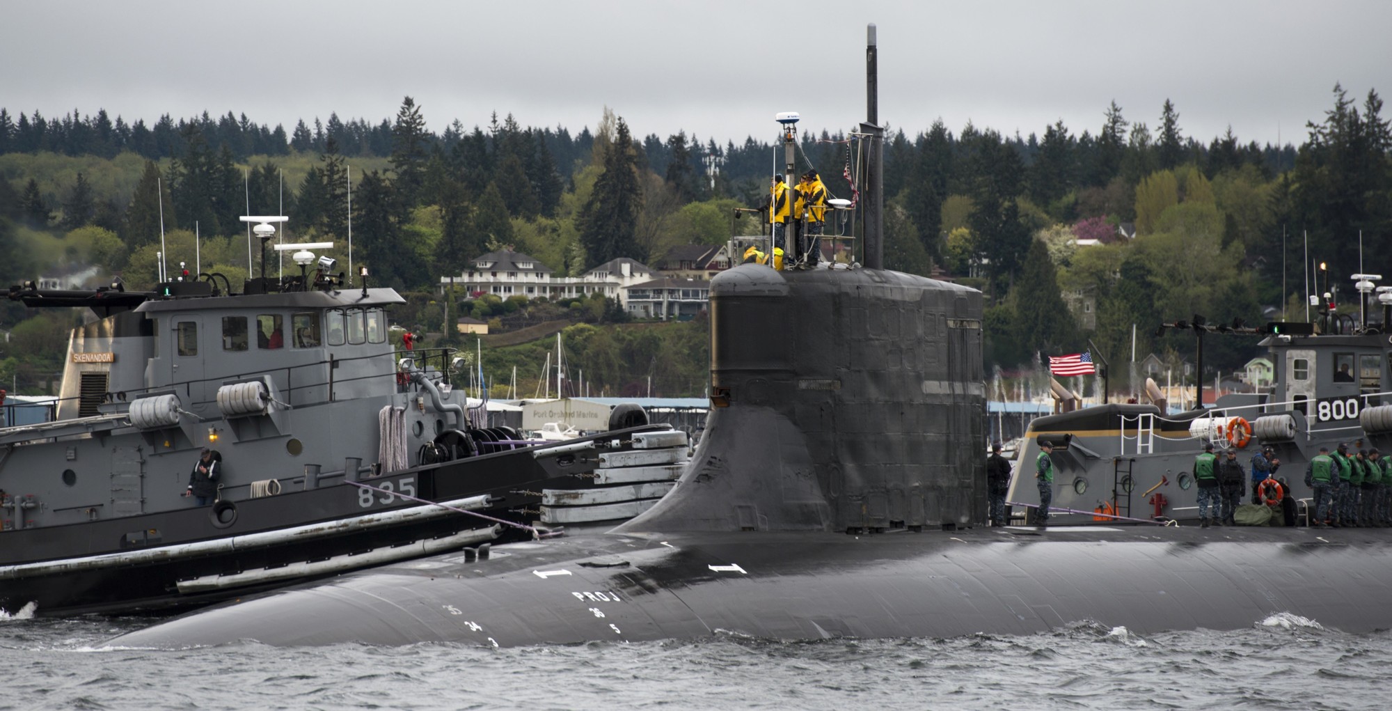 ssn-22 uss connecticut seawolf class attack submarine us navy naval base kitsap bremerton washington 32