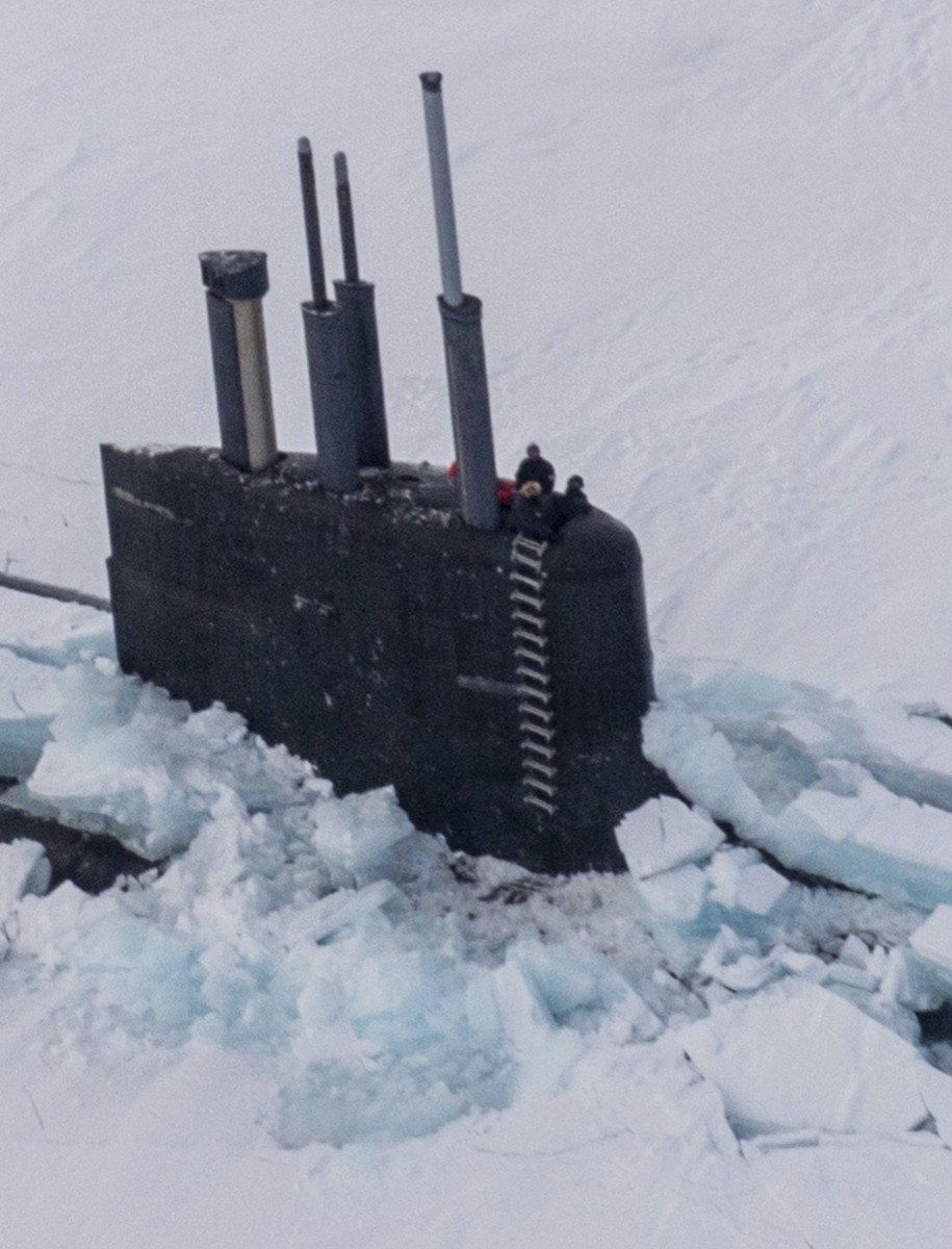 ssn-22 uss connecticut seawolf class attack submarine us navy exercise icex 18 arctic ocean 33