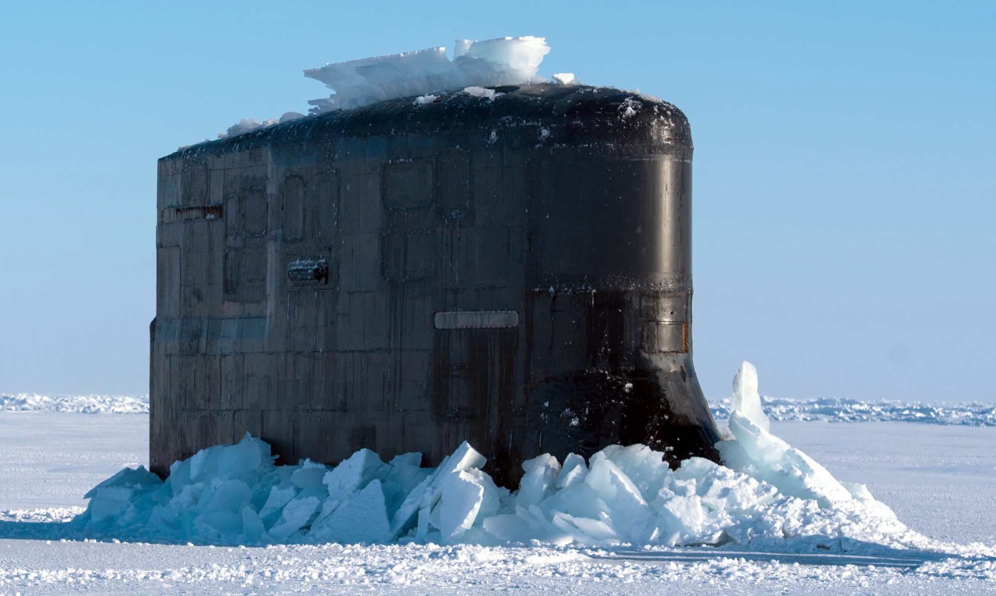 ssn-22 uss connecticut seawolf class attack submarine us navy exercise icex 18 arctic ocean 37 beaufort sea