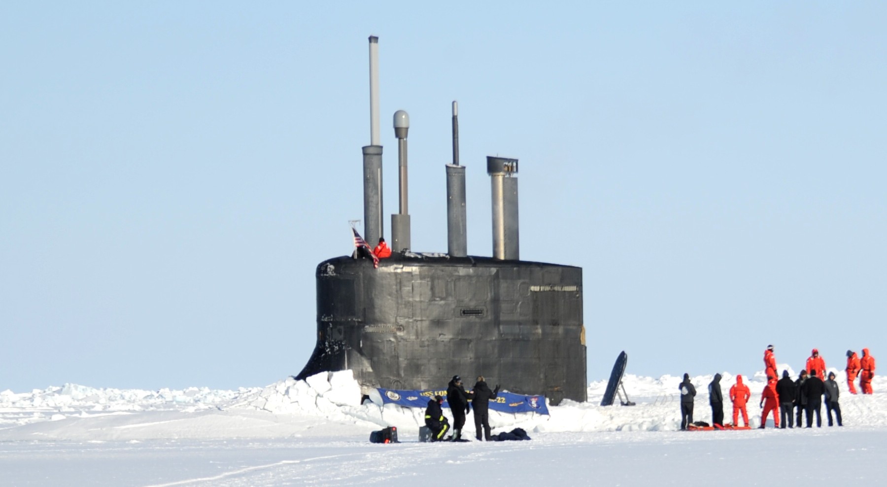 ssn-22 uss connecticut seawolf class attack submarine us navy exercise icex 18 arctic ocean 41