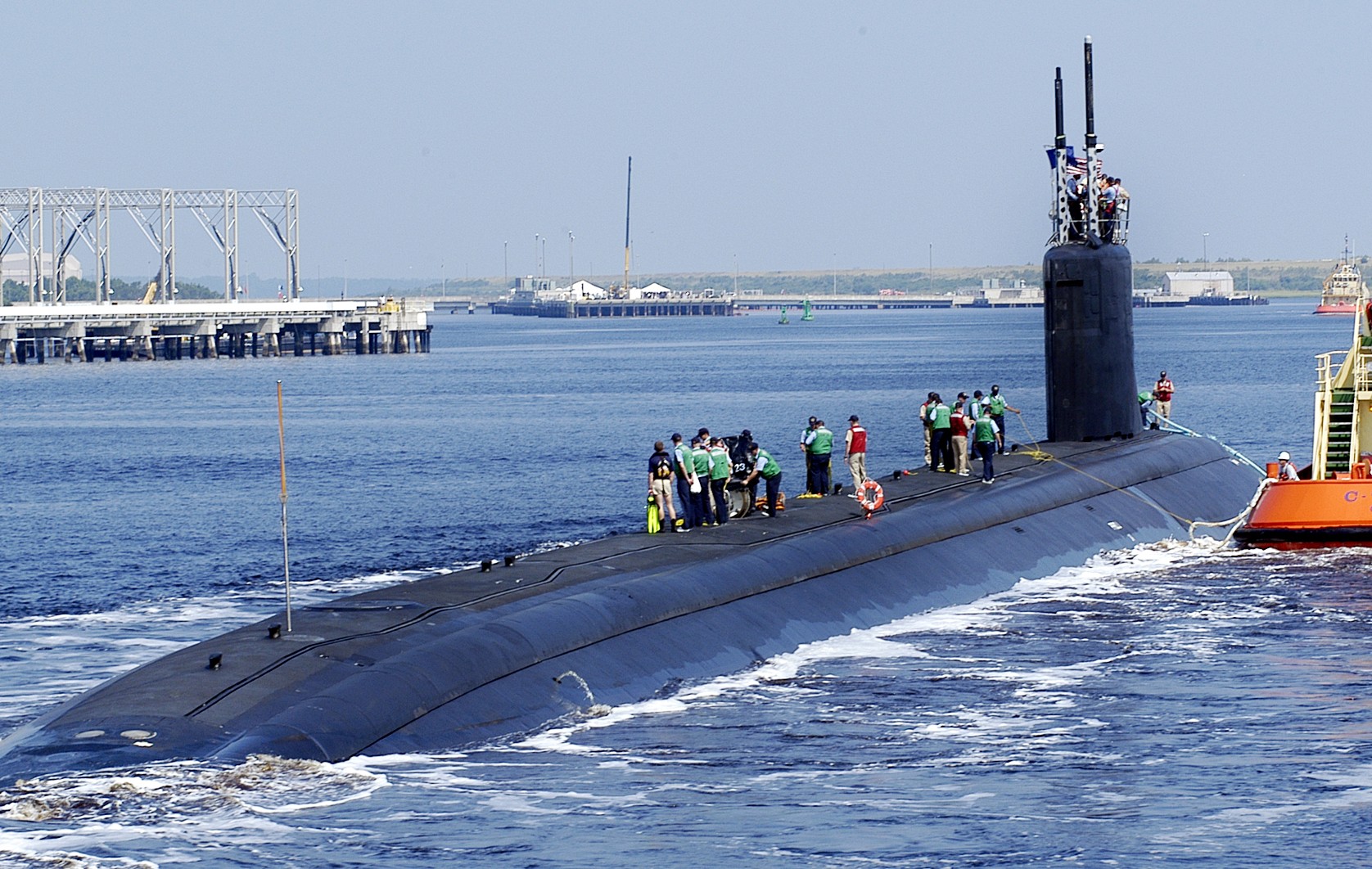 ssn-23 uss jimmy carter seawolf class attack submarine us navy naval submarine base kings bay georgia 19