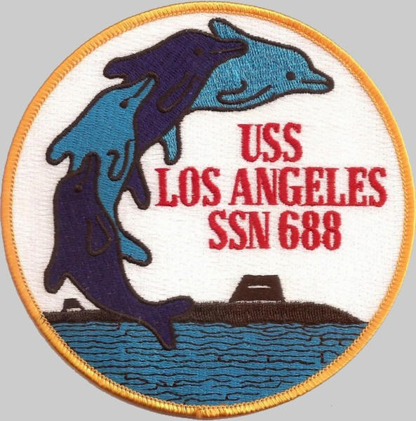 ssn-688 uss los angeles patch insignia