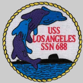 ssn-688 uss los angeles insignia crest patch badge attack submarine us navy
