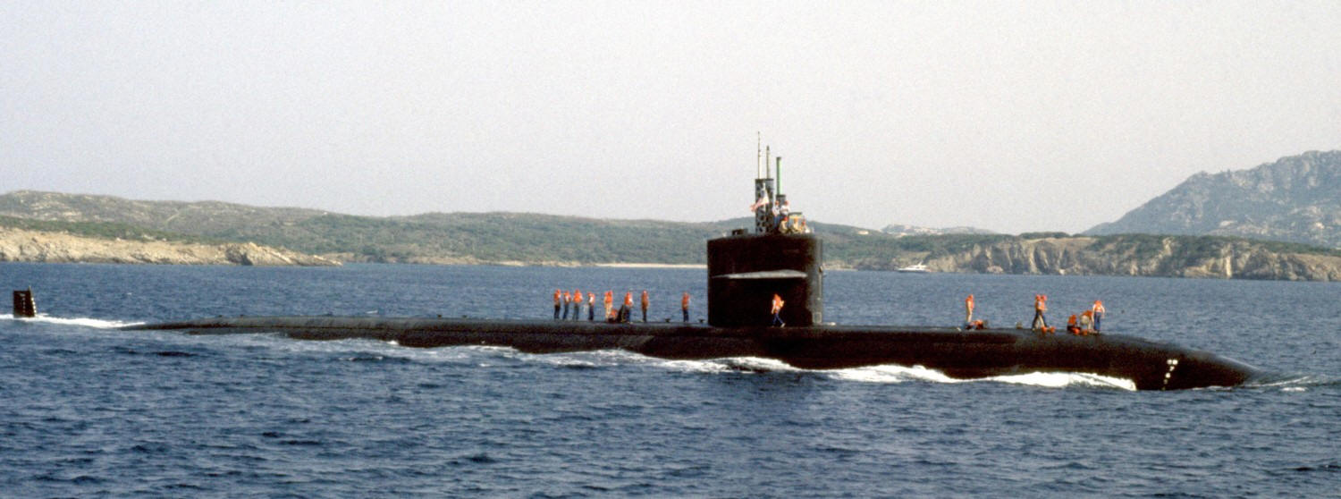 ssn-689 uss baton rouge la maddalena italy