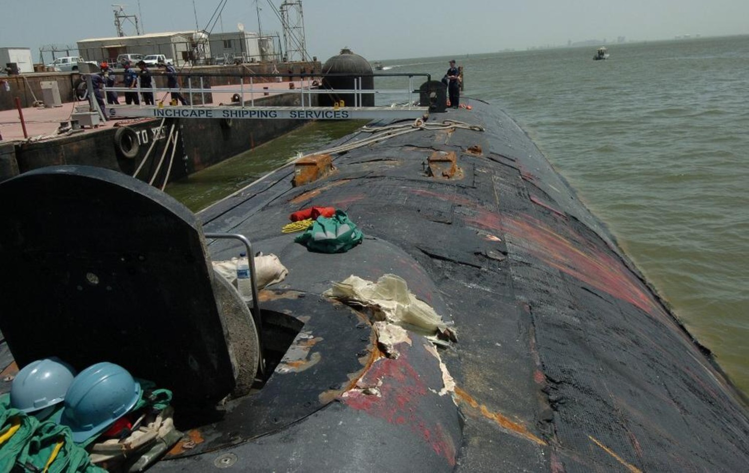 uss philadelphia ssn-690 los angeles class attack submarine collision turkish cargo vessel 2006