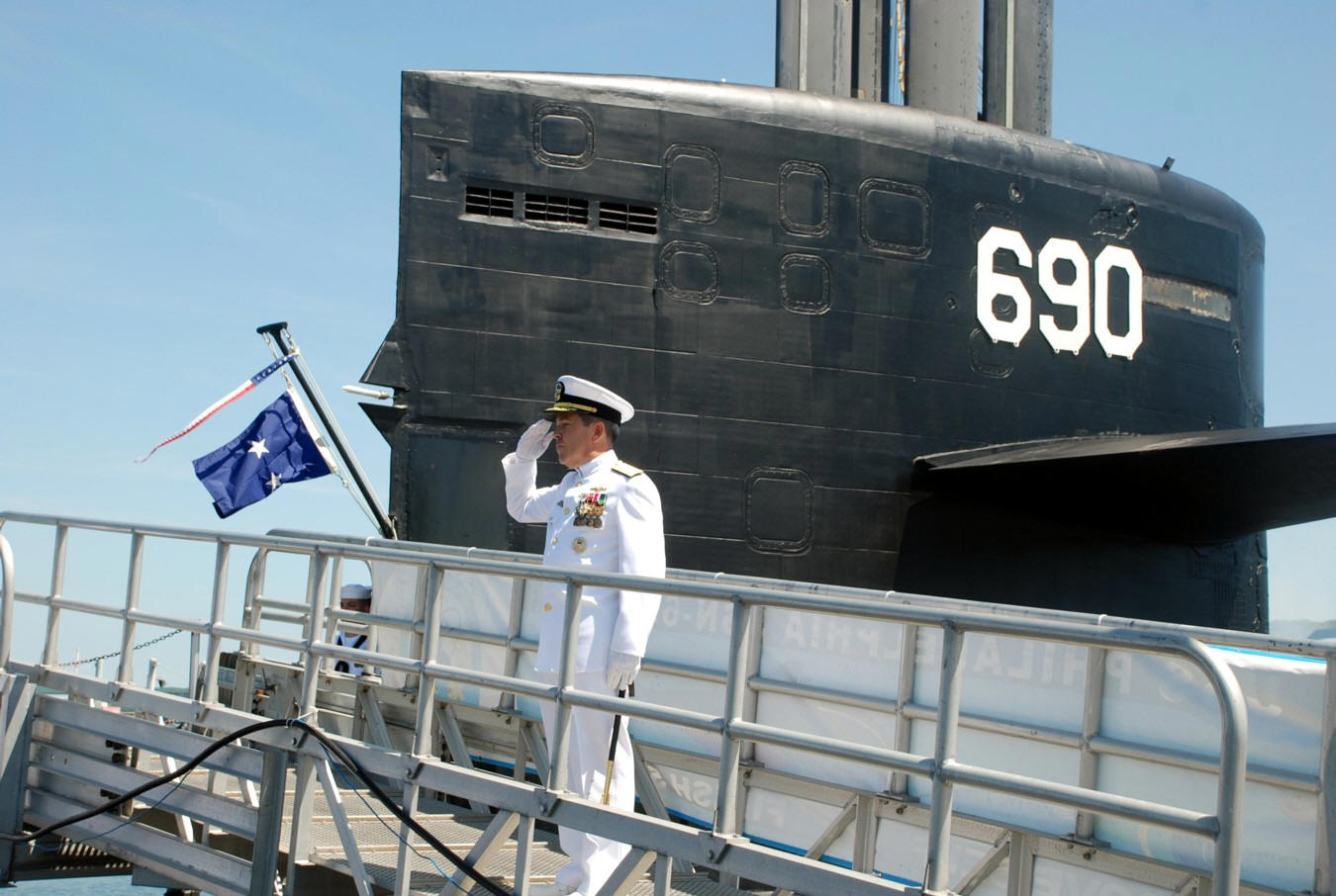 ssn-690 uss philadelphia decommissioning ceremony groton connecticut june 2010