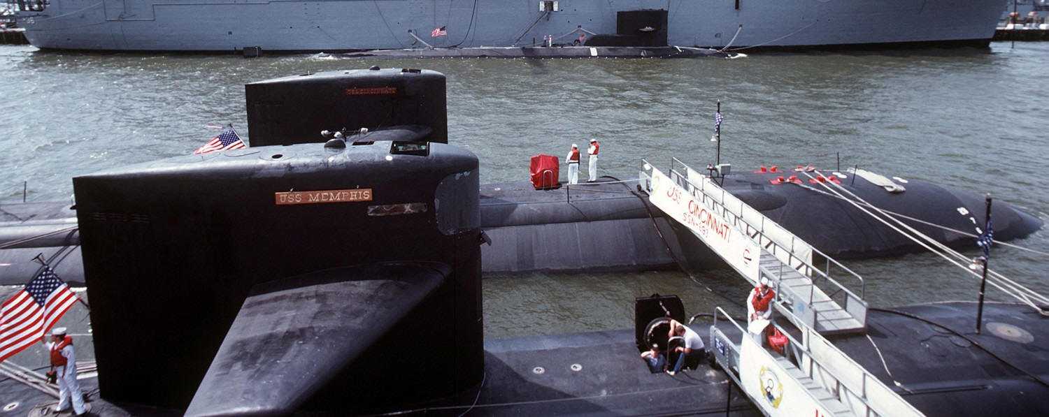 ssn-693 uss cincinnati los angeles class attack submarine