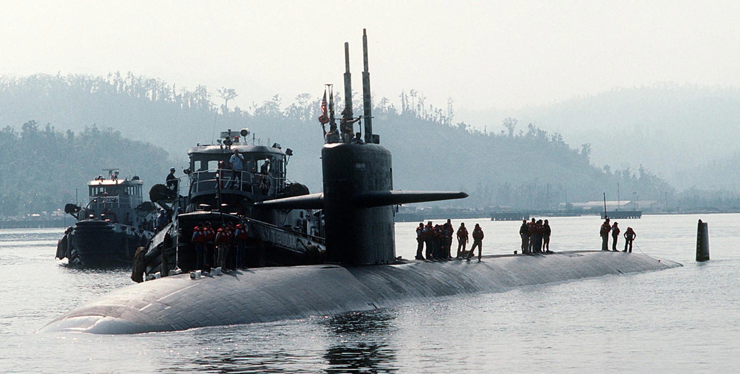ssn-697 uss indianapolis los angeles class attack submarine us navy general dynamics electric boat groton