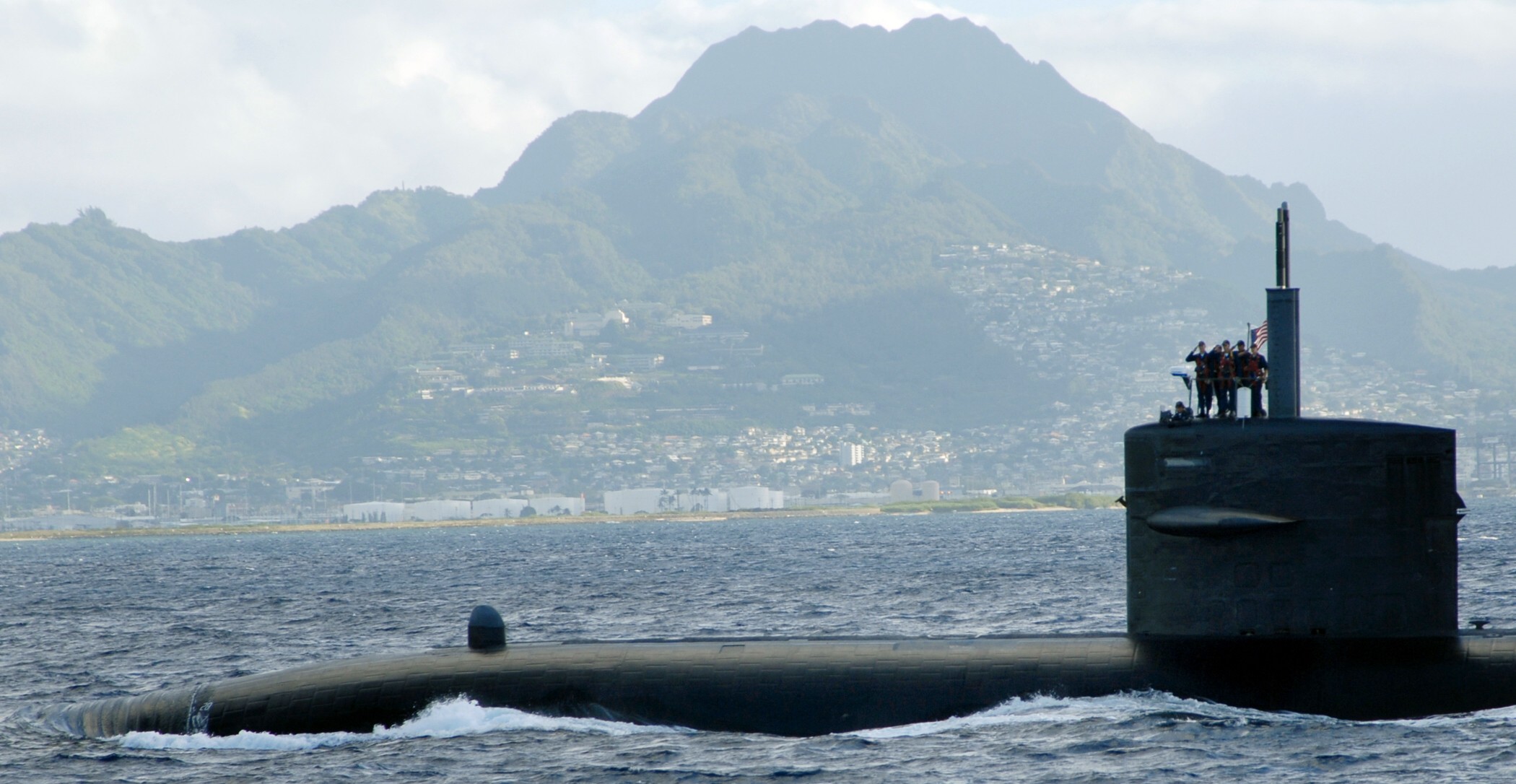 uss bremerton ssn-698 los angeles class attack submarine us navy 2008 08