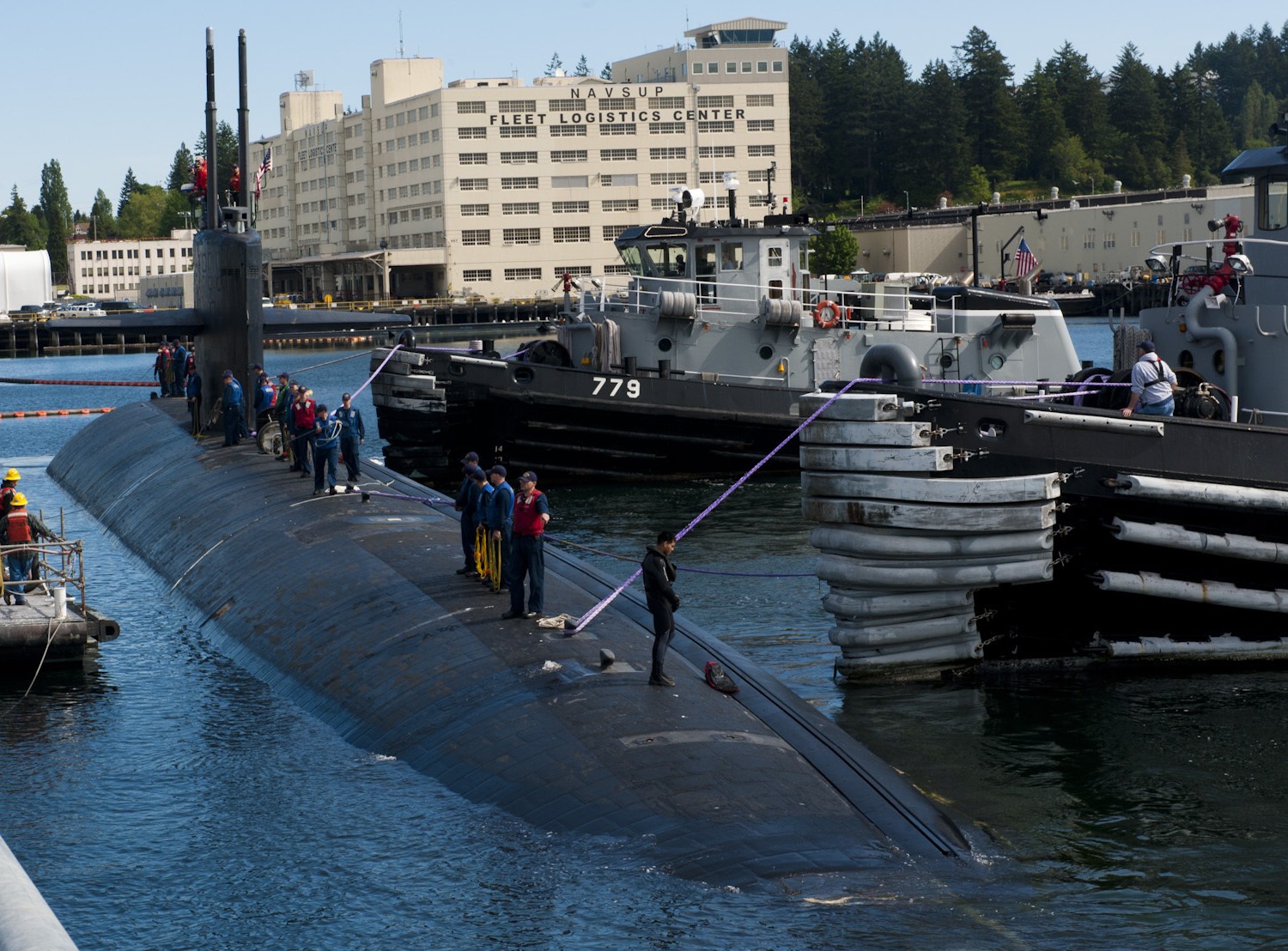 uss bremerton ssn-698 los angeles class attack submarine us navy base kitsap washington 2012 18