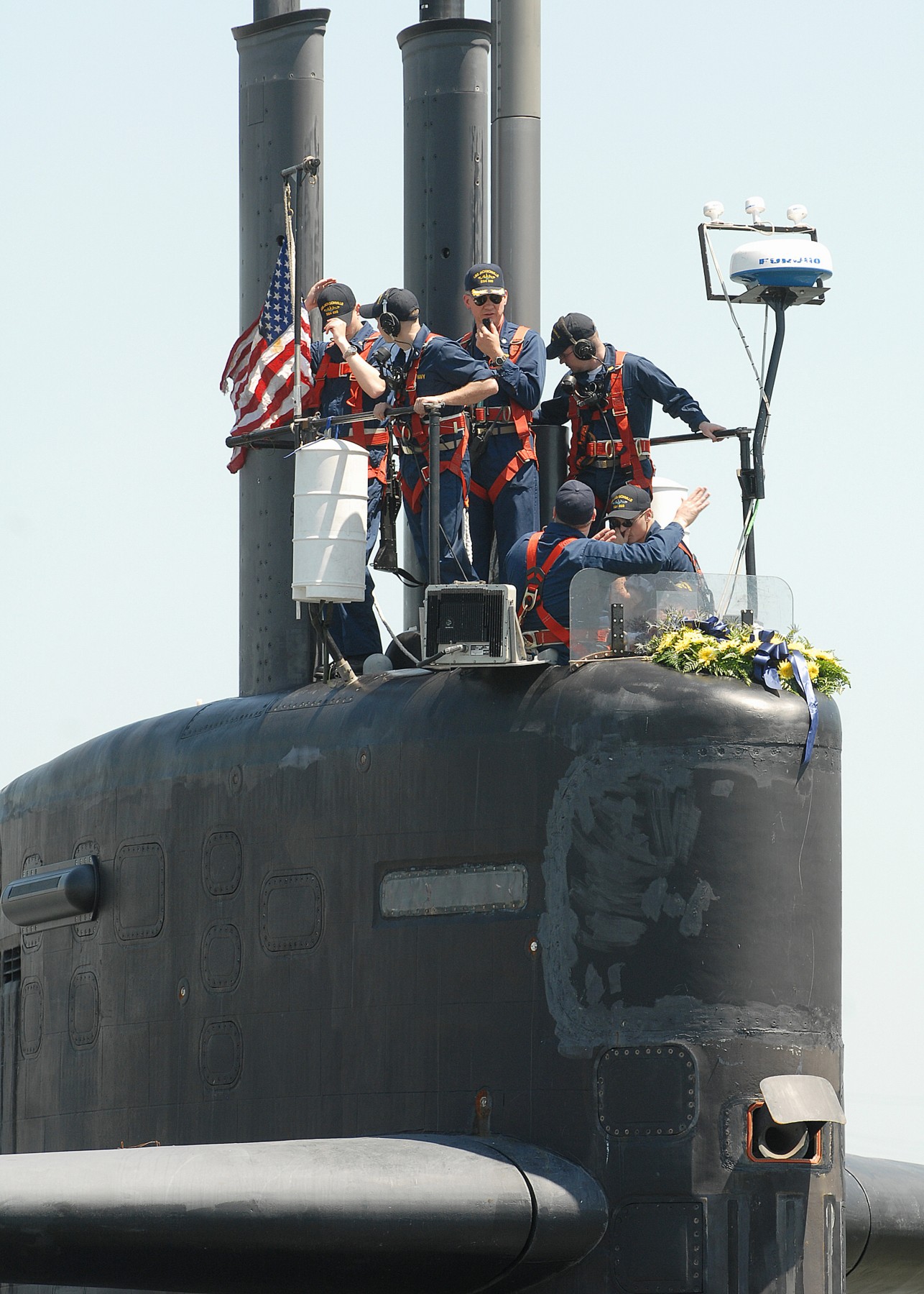 uss jacksonville ssn-699 los angeles class attack submarine us naval station norfolk virginia 2008 06