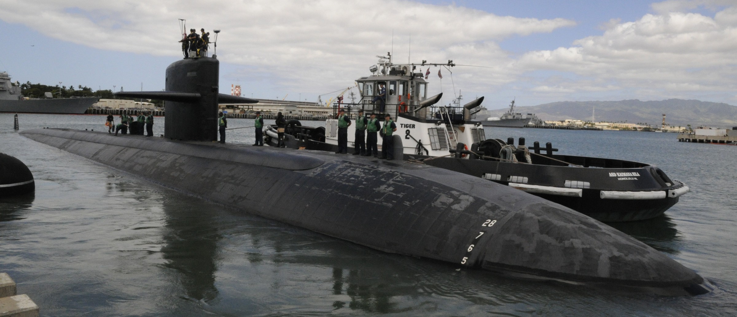 uss jacksonville ssn-699 los angeles class attack submarine general dynamics electric boat groton 12x