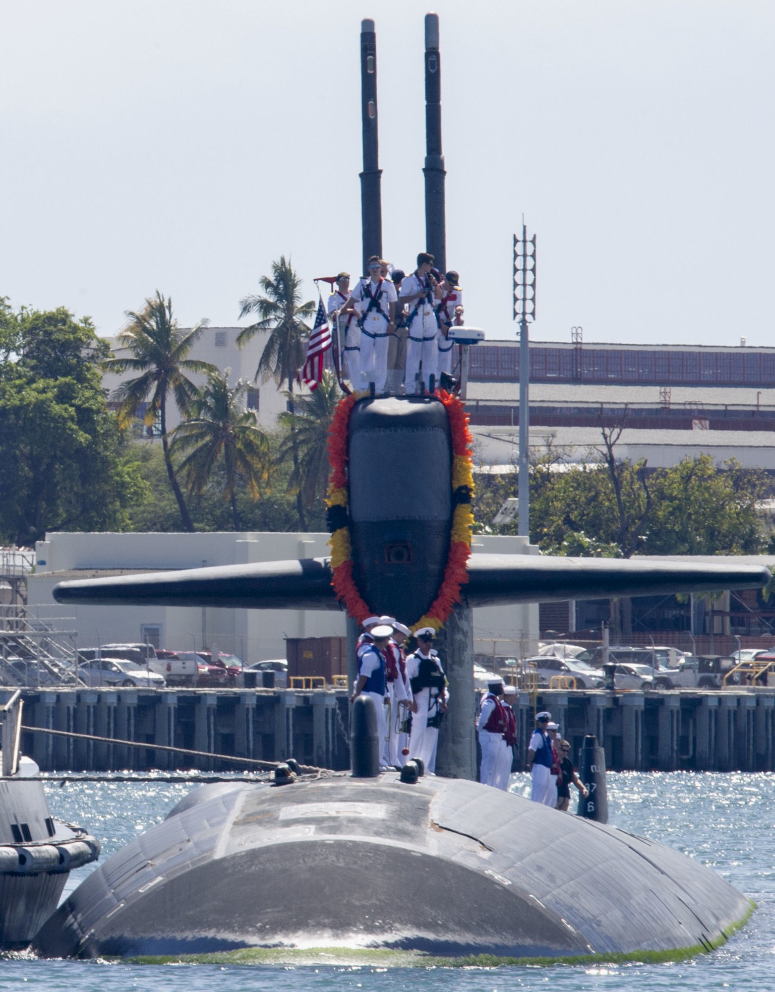 uss jacksonville ssn-699 los angeles class attack submarine us navy joint base pearl harbor hickam hawaii 23