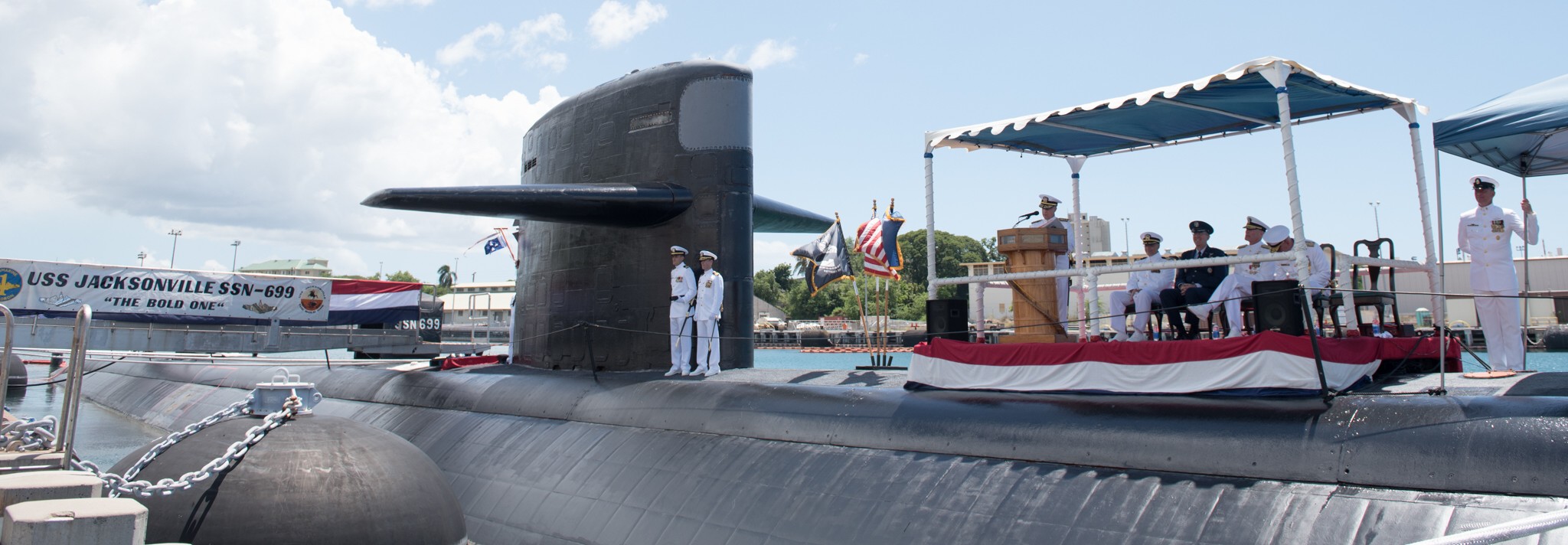 uss jacksonville ssn-699 los angeles class attack submarine us navy comsubpac 2017 26
