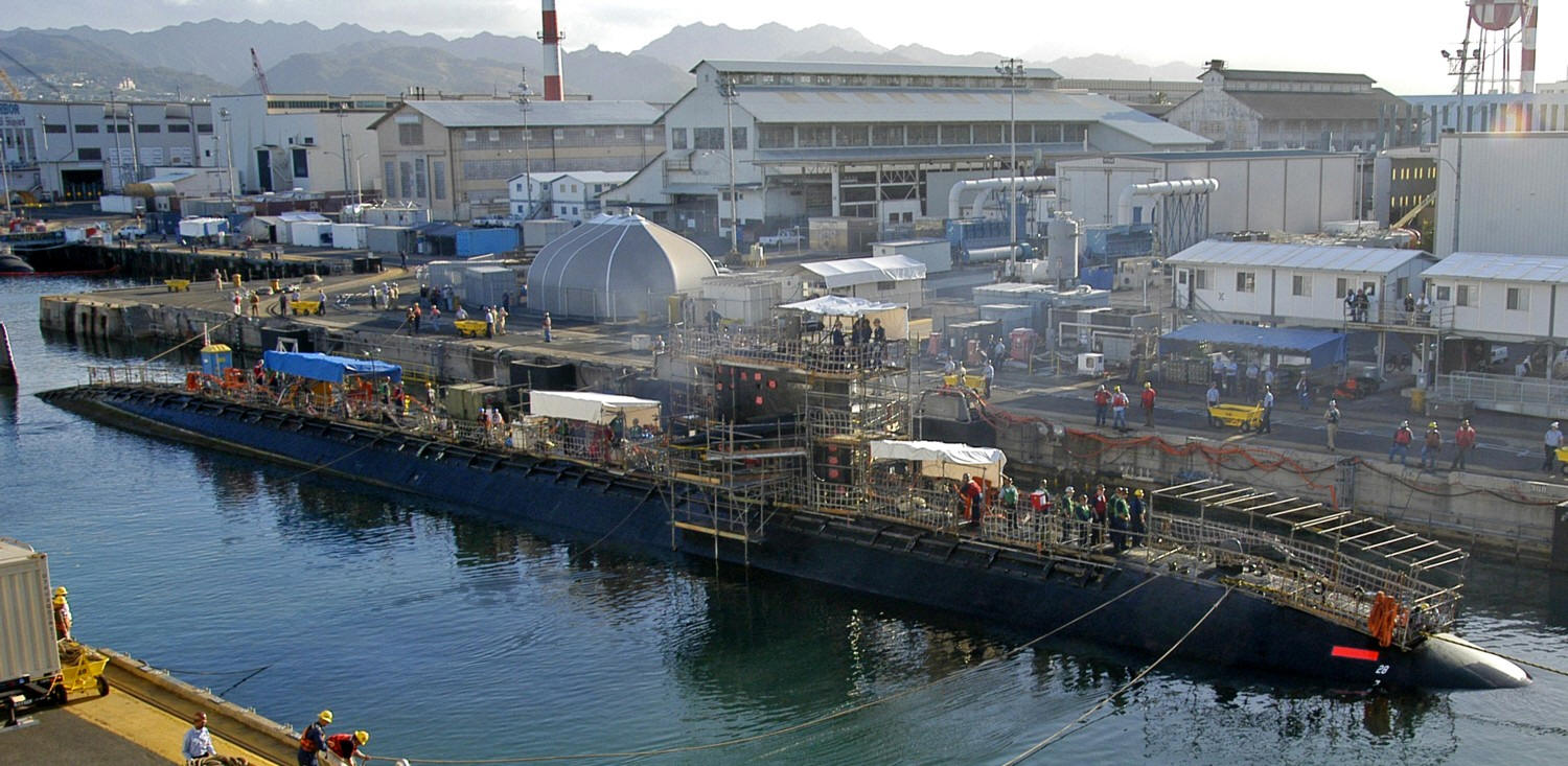 uss la jolla ssn-701 pearl harbor naval shipyard hawaii