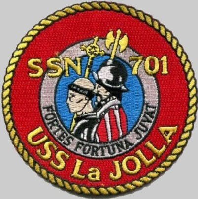 ssn-701 uss la jolla insignia patch crest